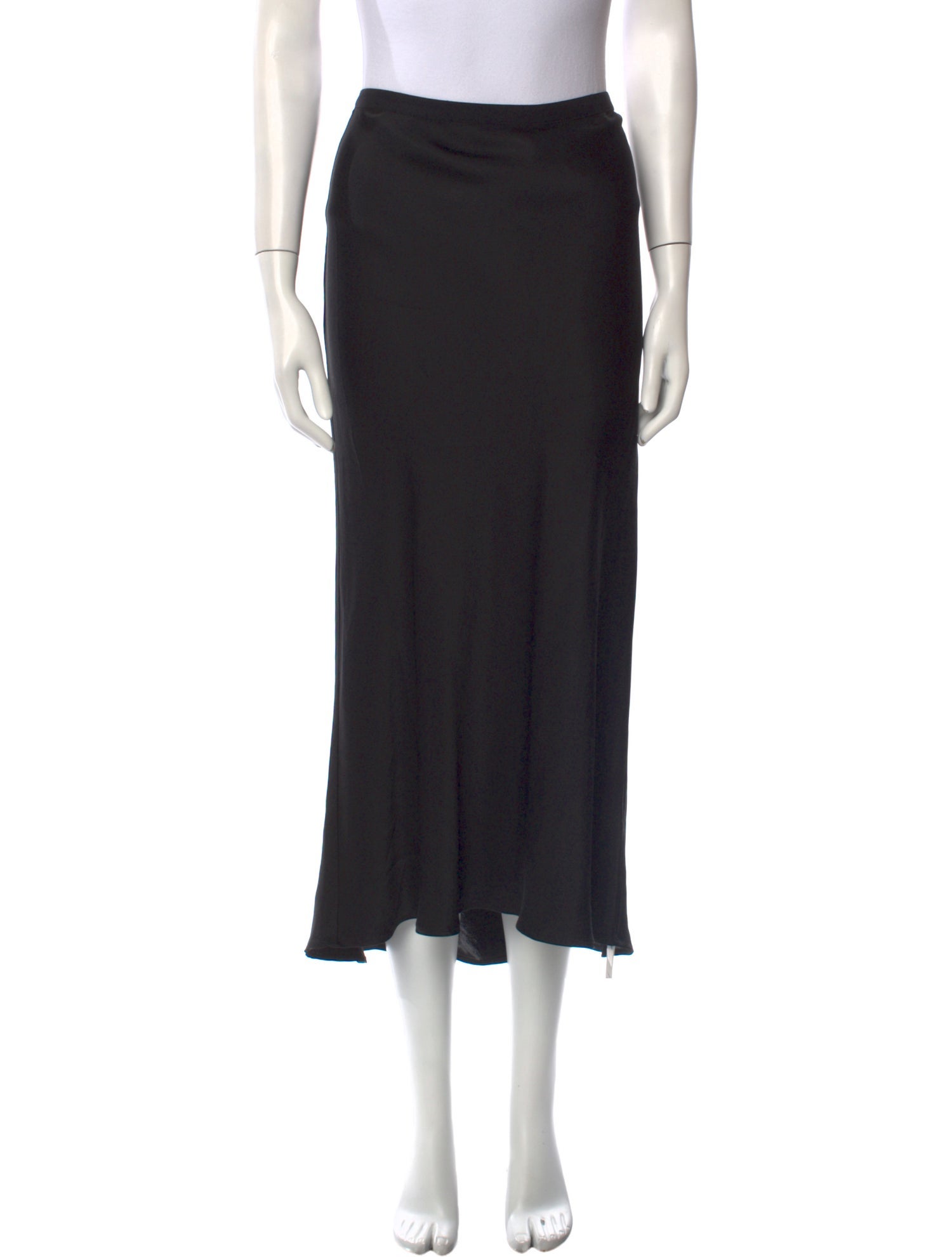 Anine Bing Silk Midi Length Skirt