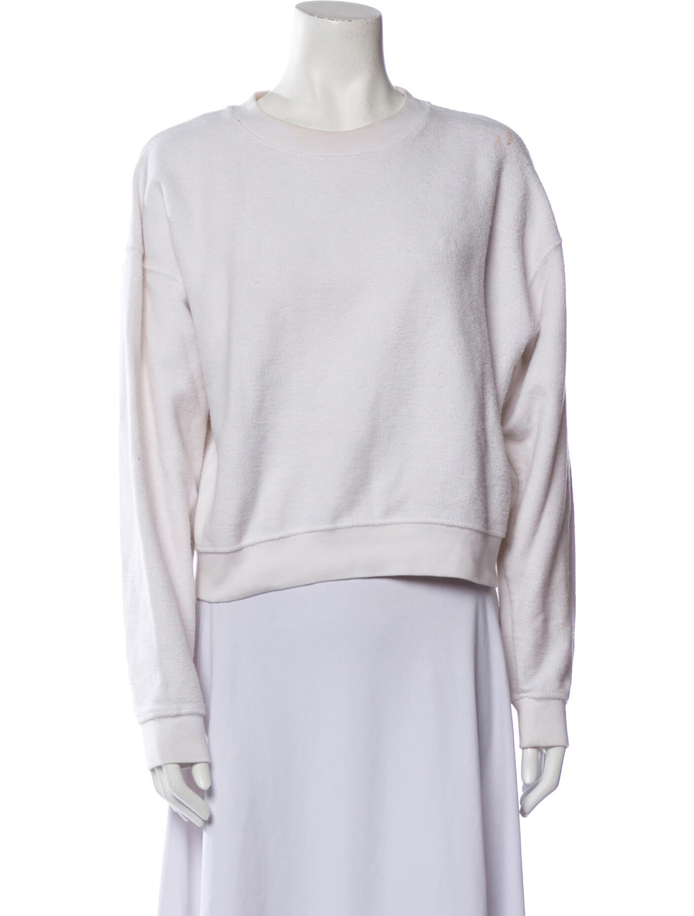 Anine Bing Crew Neck Long Sleeve Sweatshirt