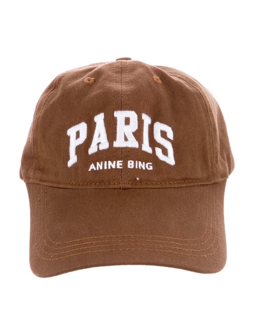 Anine Bing Embroidered Baseball Hat