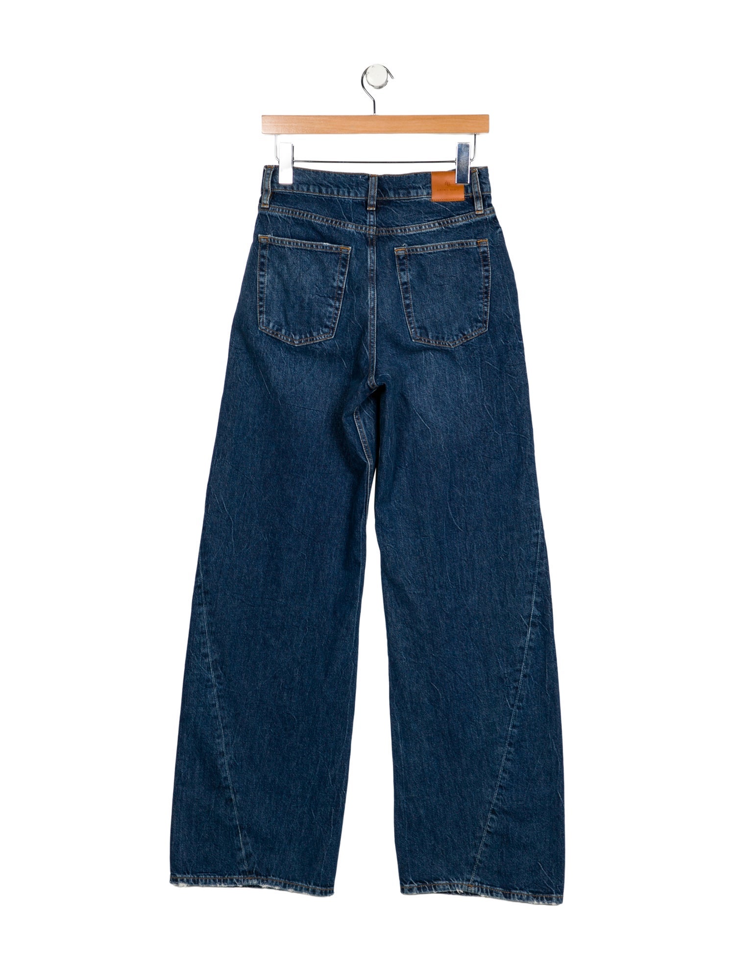 Anine Bing High-Rise Wide Leg Jeans