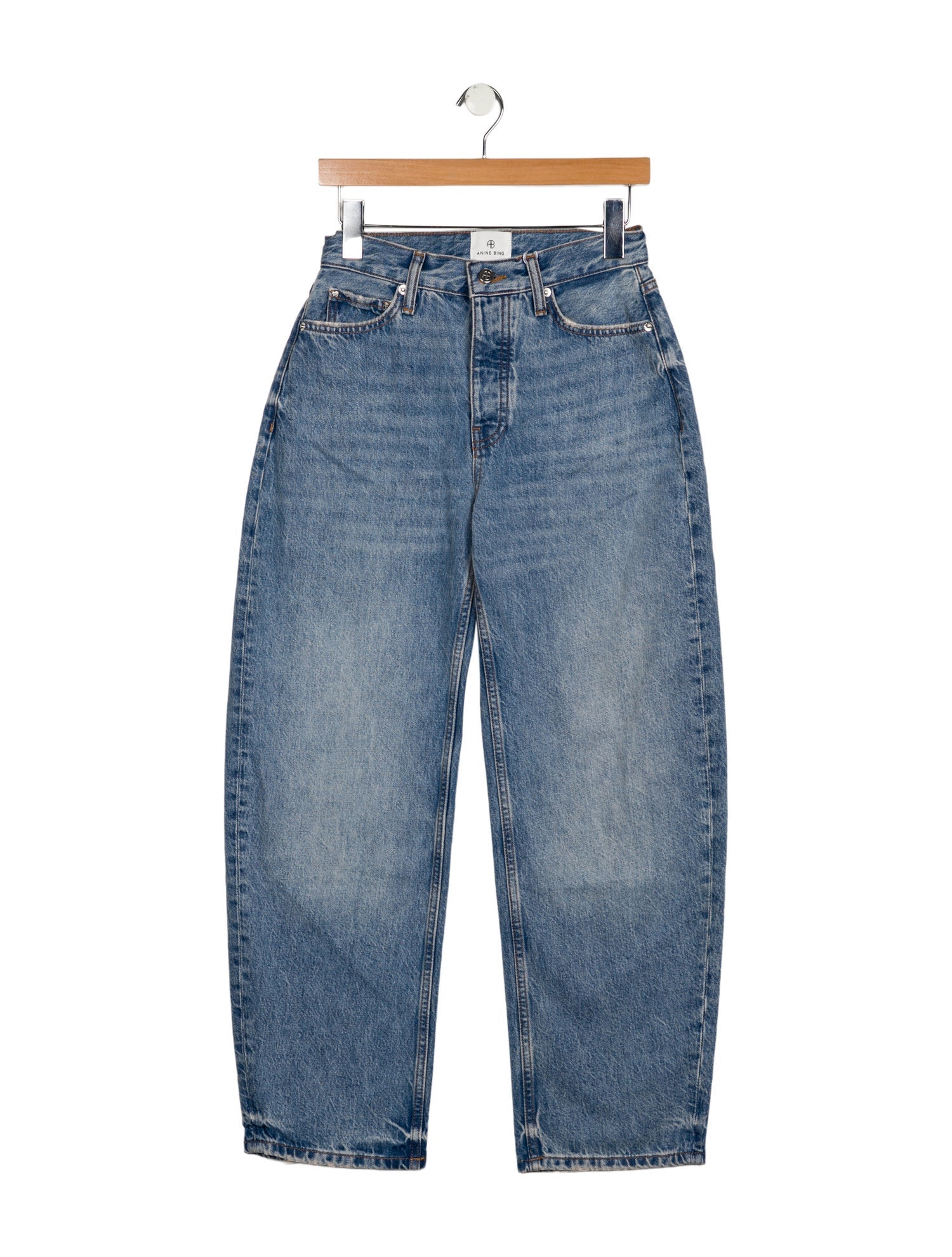 Anine Bing High-Rise Wide Leg Jeans w/ Tags