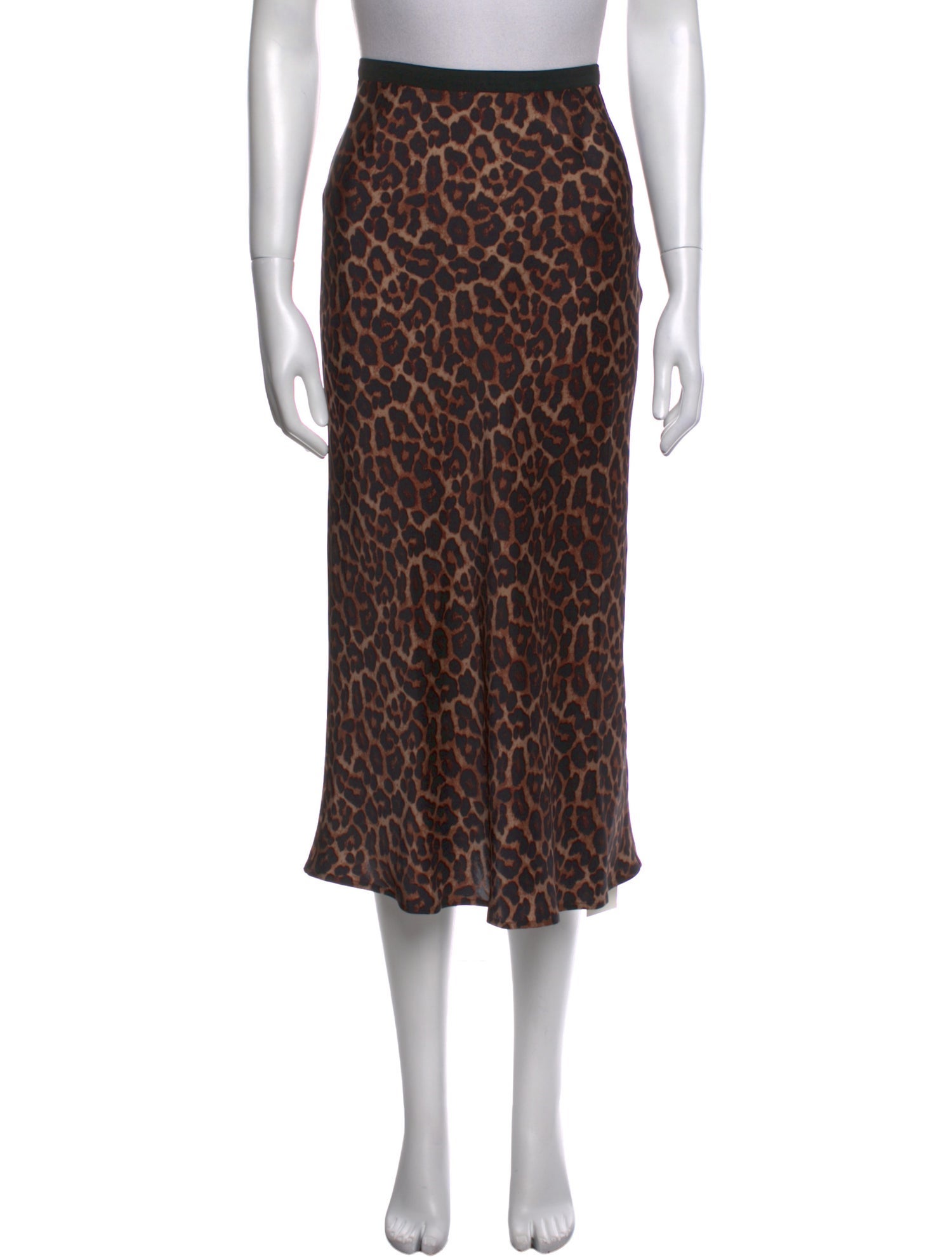 Anine Bing Silk Midi Length Skirt w/ Tags