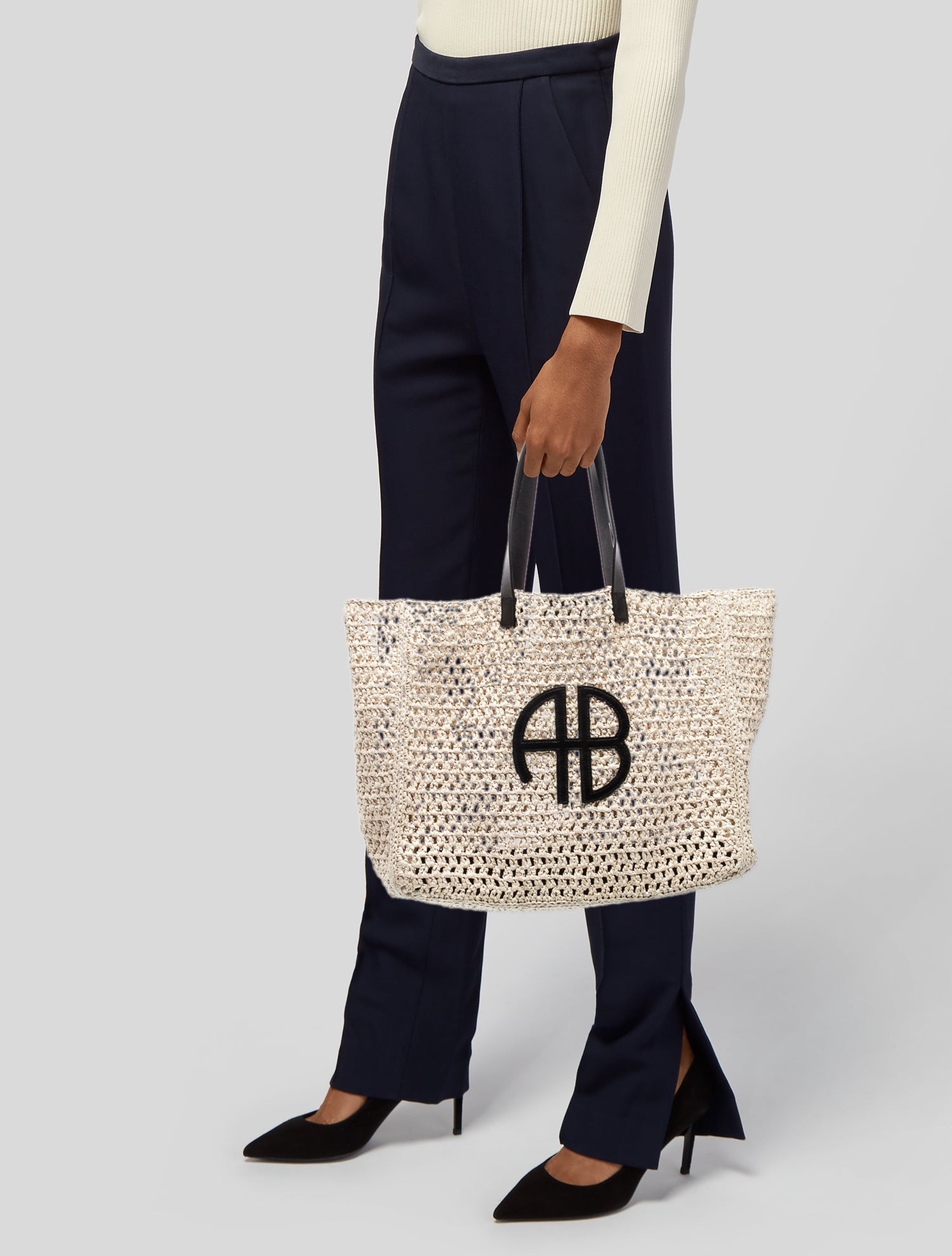 Anine Bing Straw Tote
