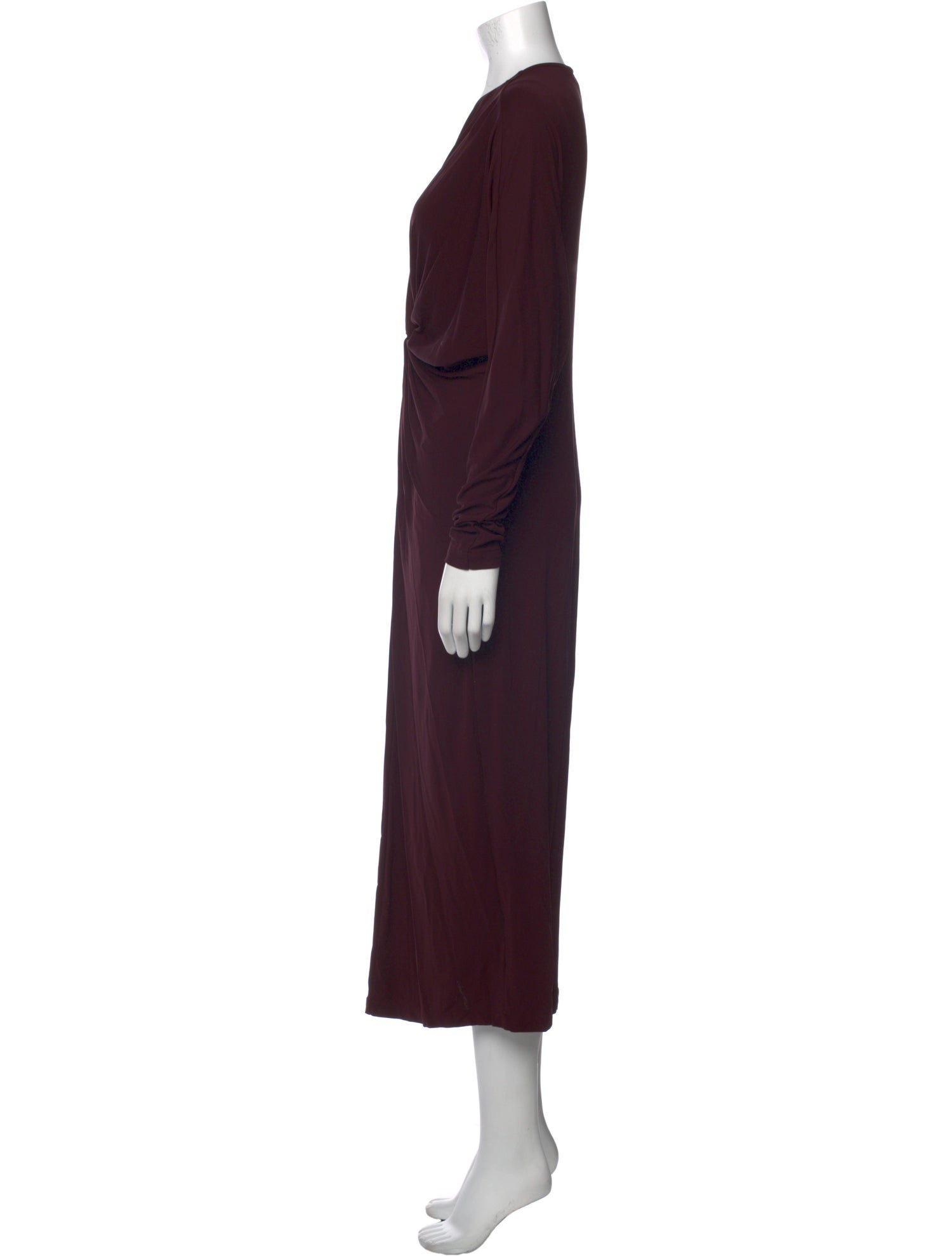 Anine Bing V-Neck Midi Length Dress