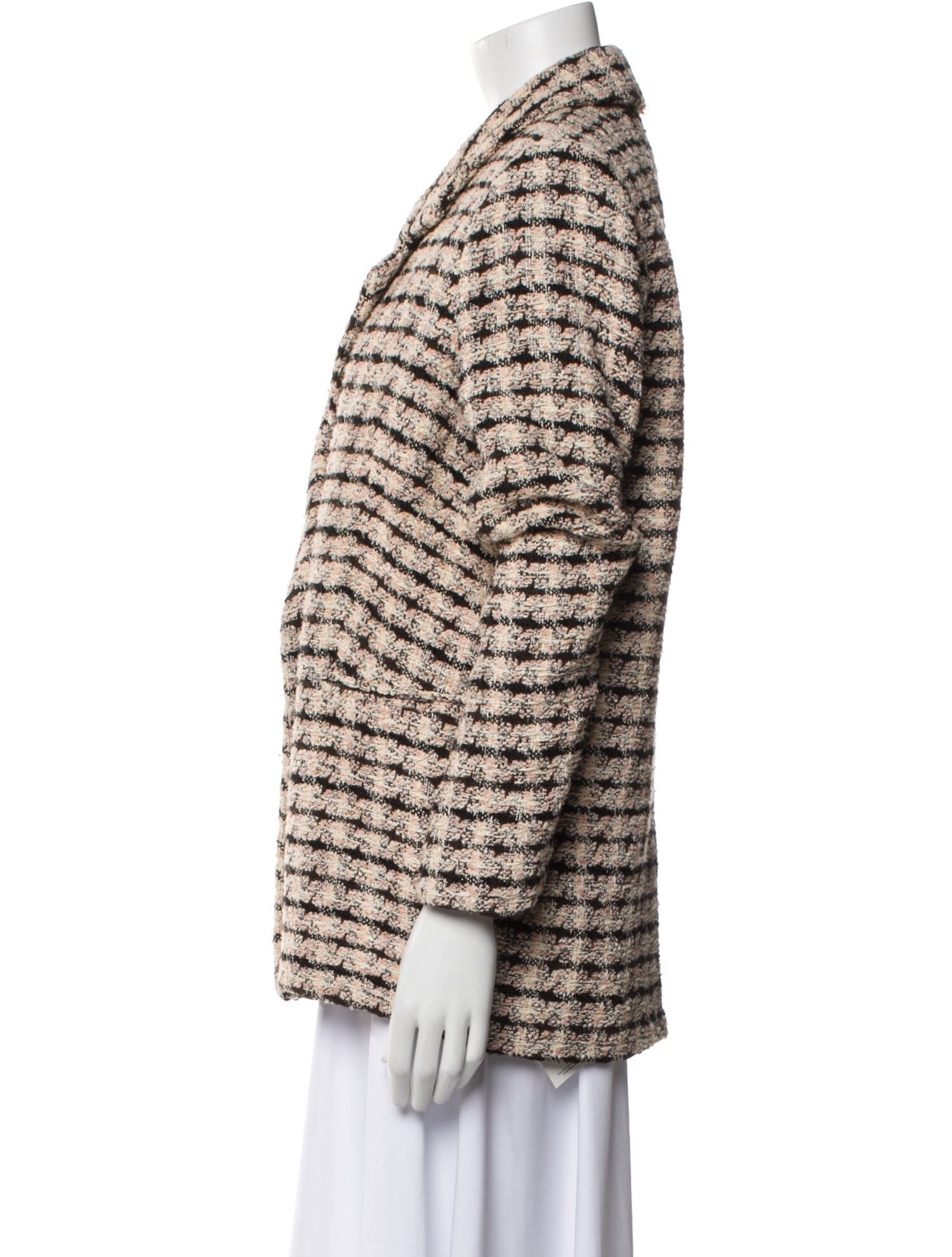 Anine Bing Plaid Print Blazer