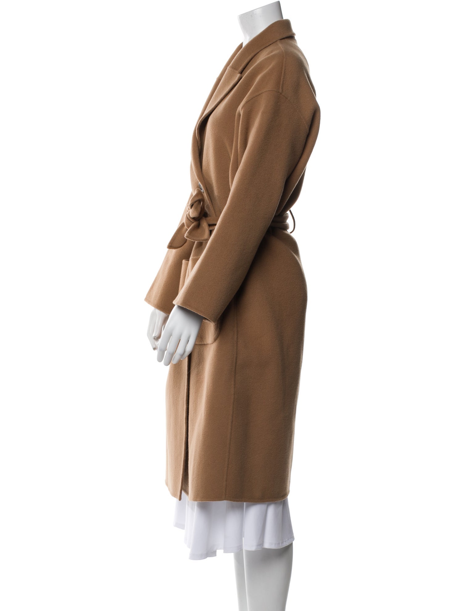 Anine Bing Wool Faux Fur Coat