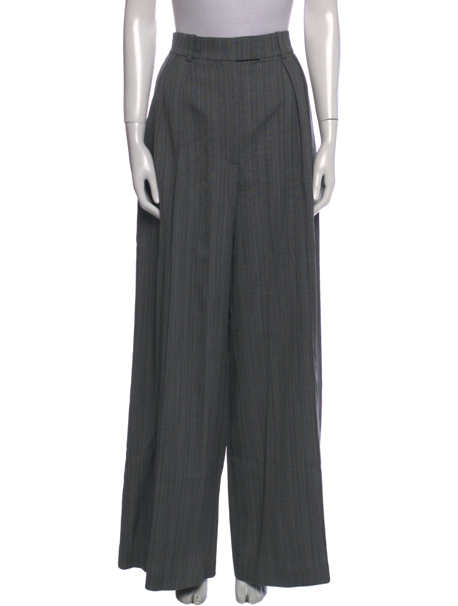 Anine Bing Wool Wide Leg Pants