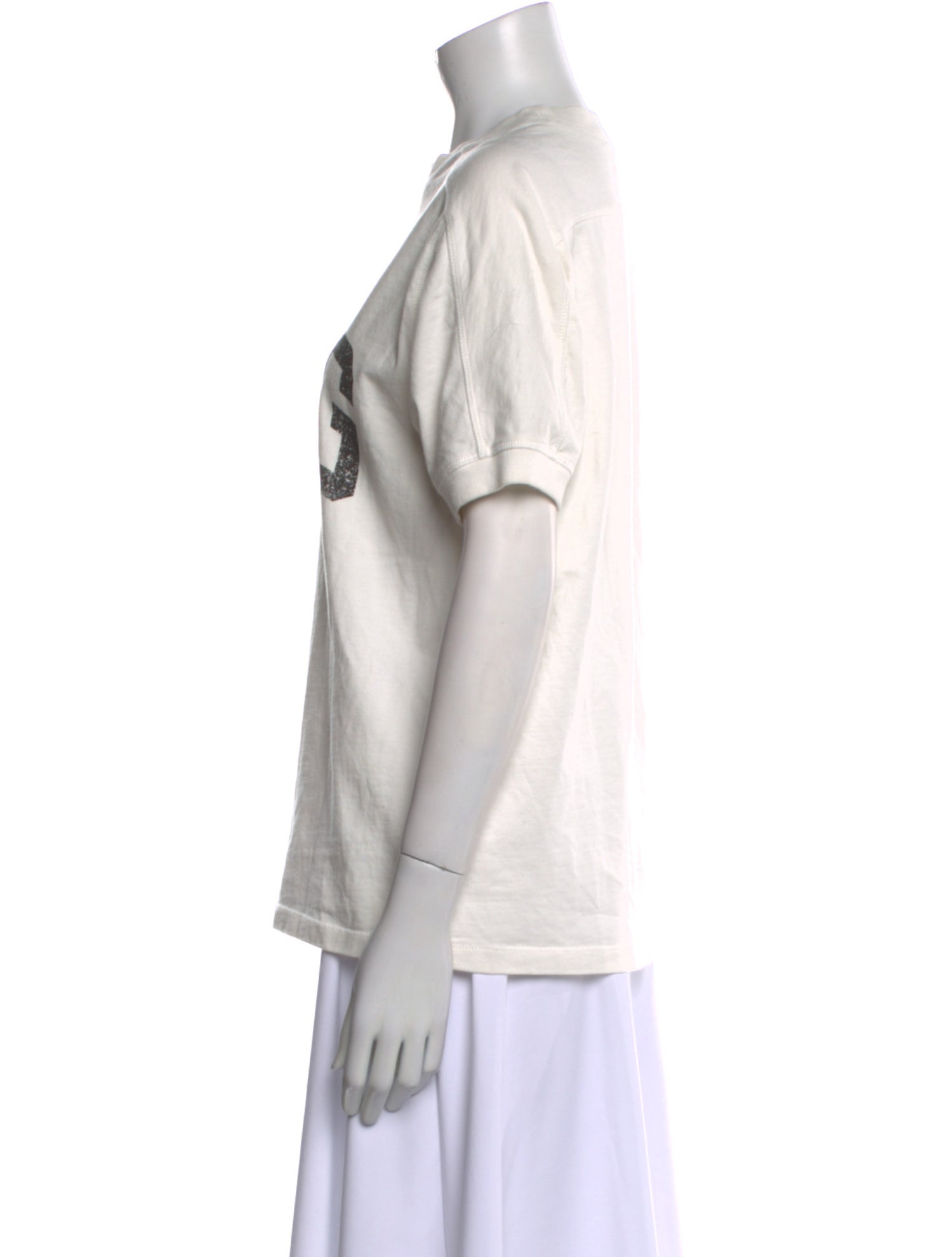 Anine Bing Graphic Print Crew Neck T-Shirt