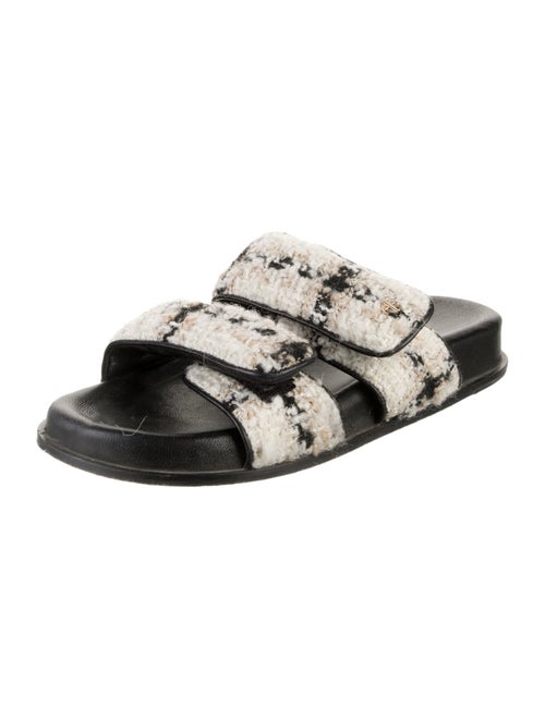 Anine Bing Tweed Printed Slides