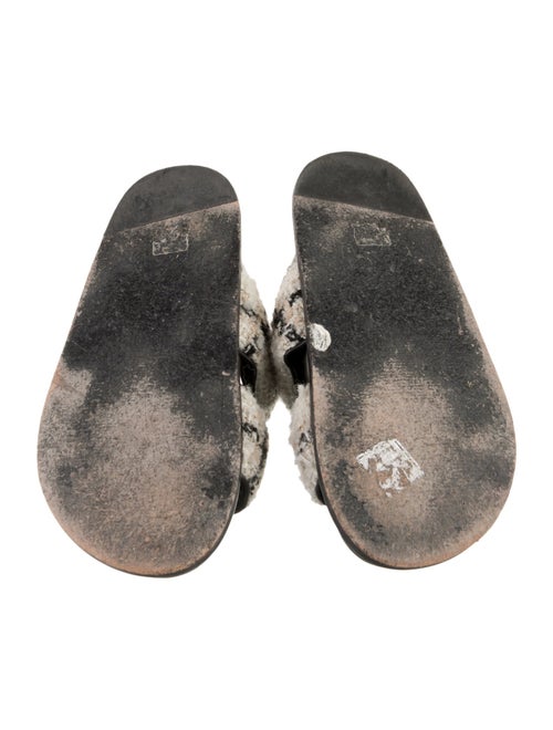 Anine Bing Tweed Printed Slides