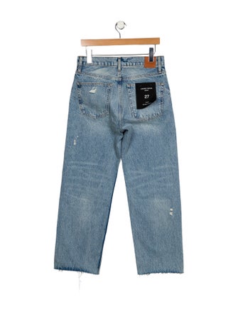 Anine Bing High-Rise Wide Leg Jeans