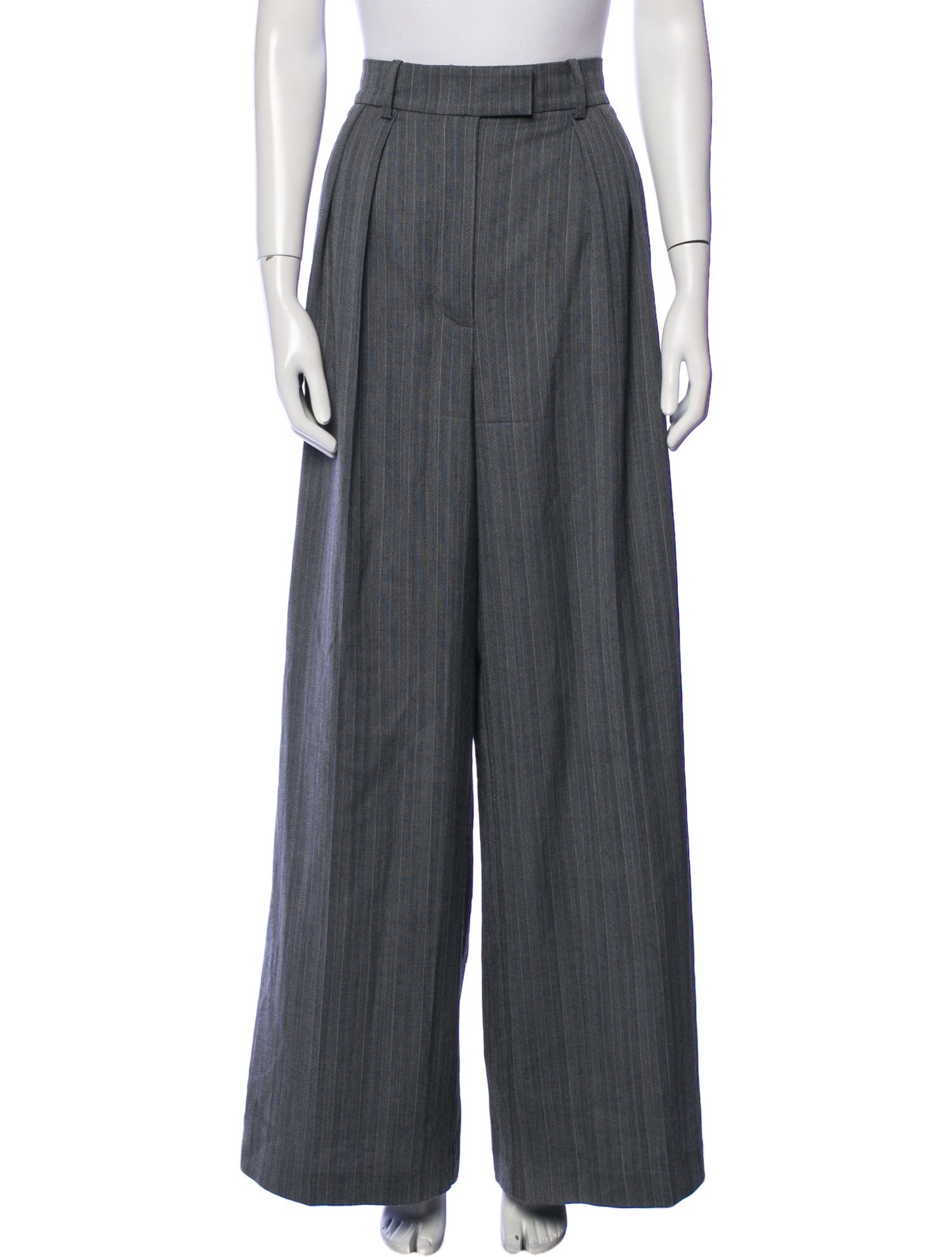 Anine Bing Wool Wide Leg Pants
