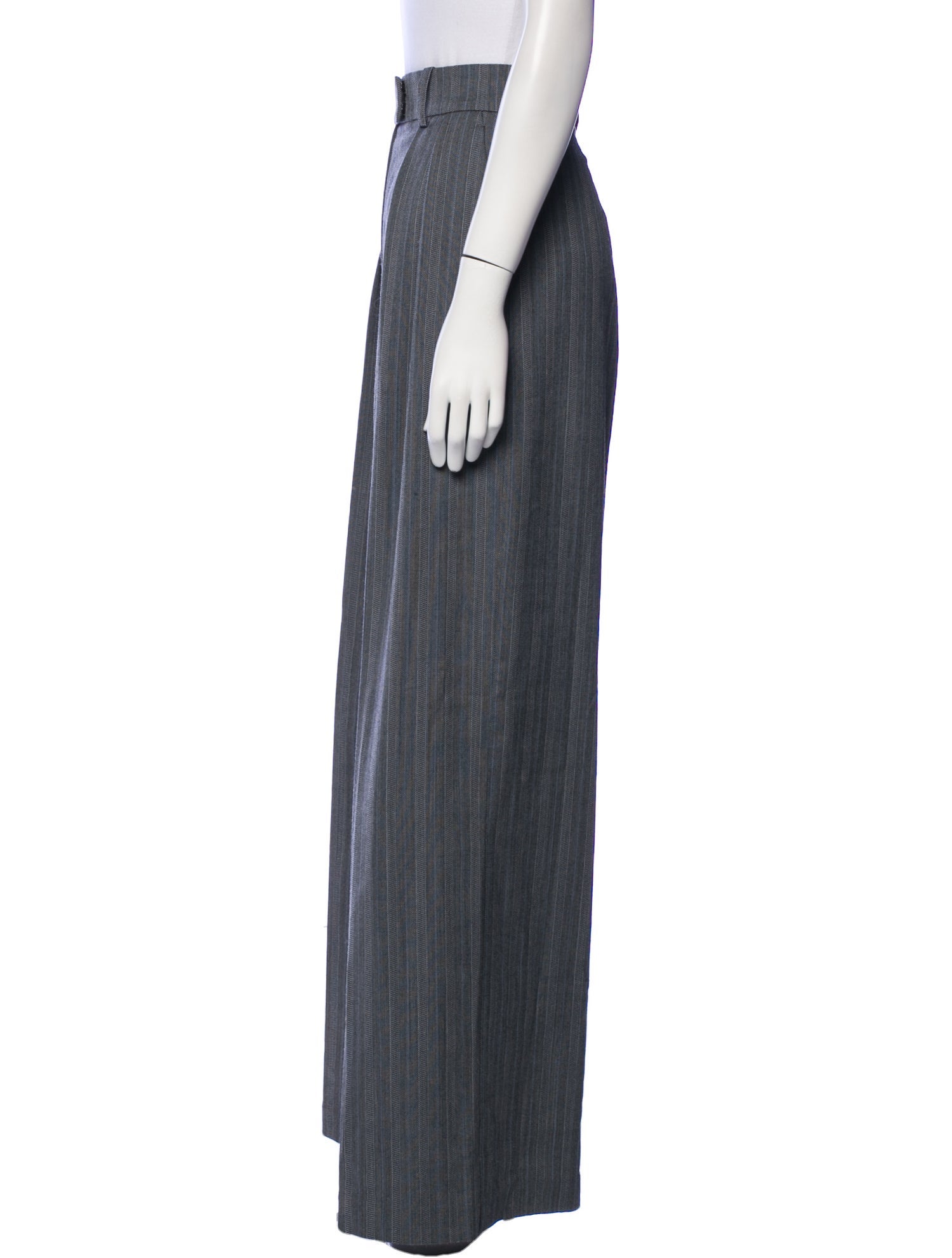 Anine Bing Wool Wide Leg Pants