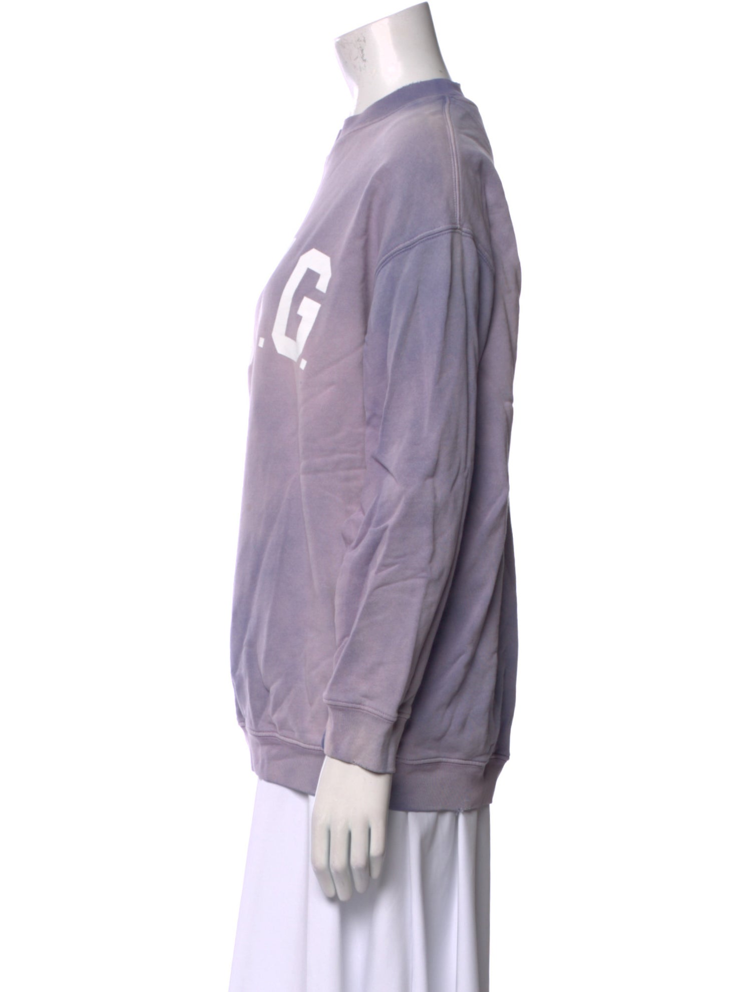 Anine Bing Graphic Print Crew Neck Sweatshirt