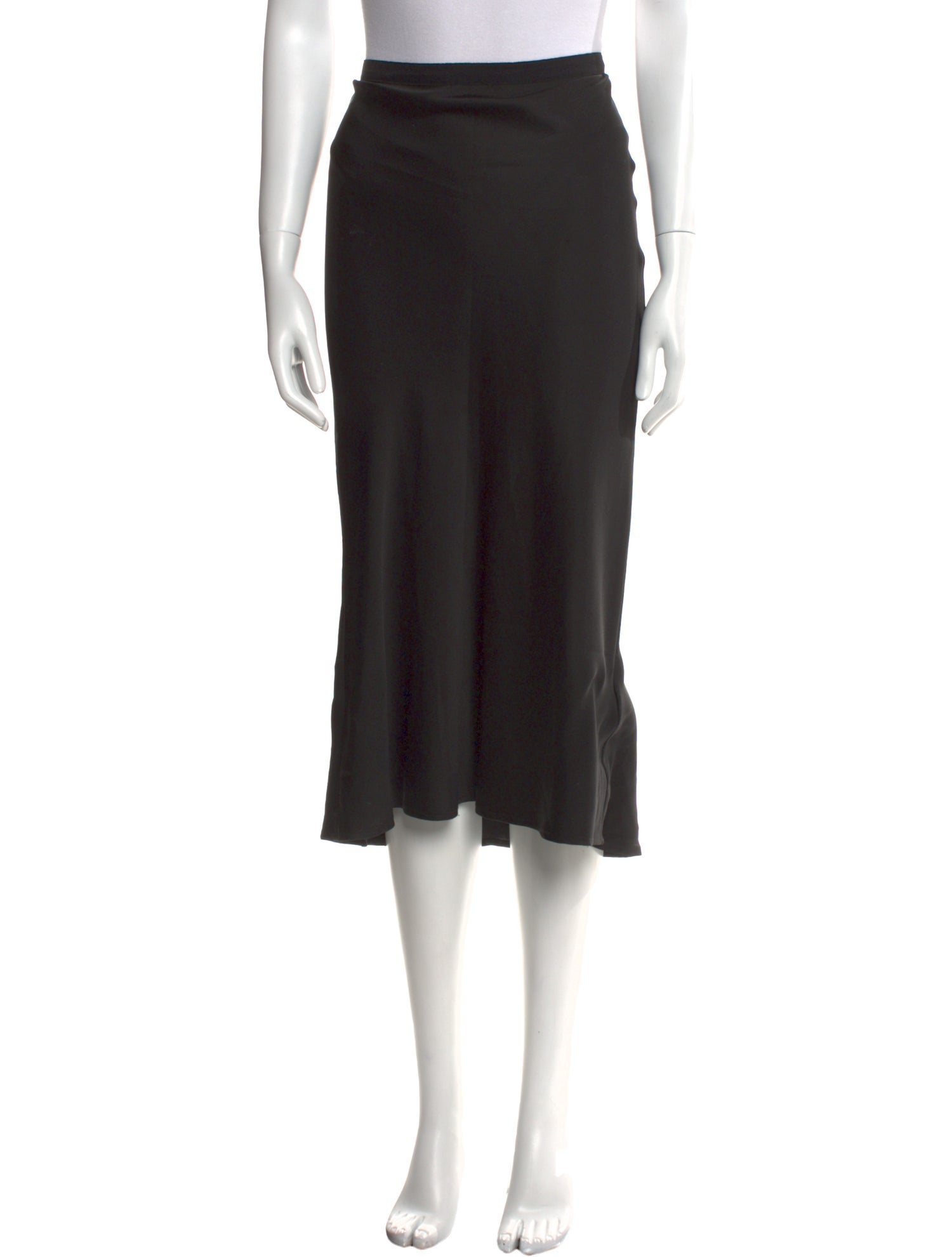 Anine Bing Silk Midi Length Skirt