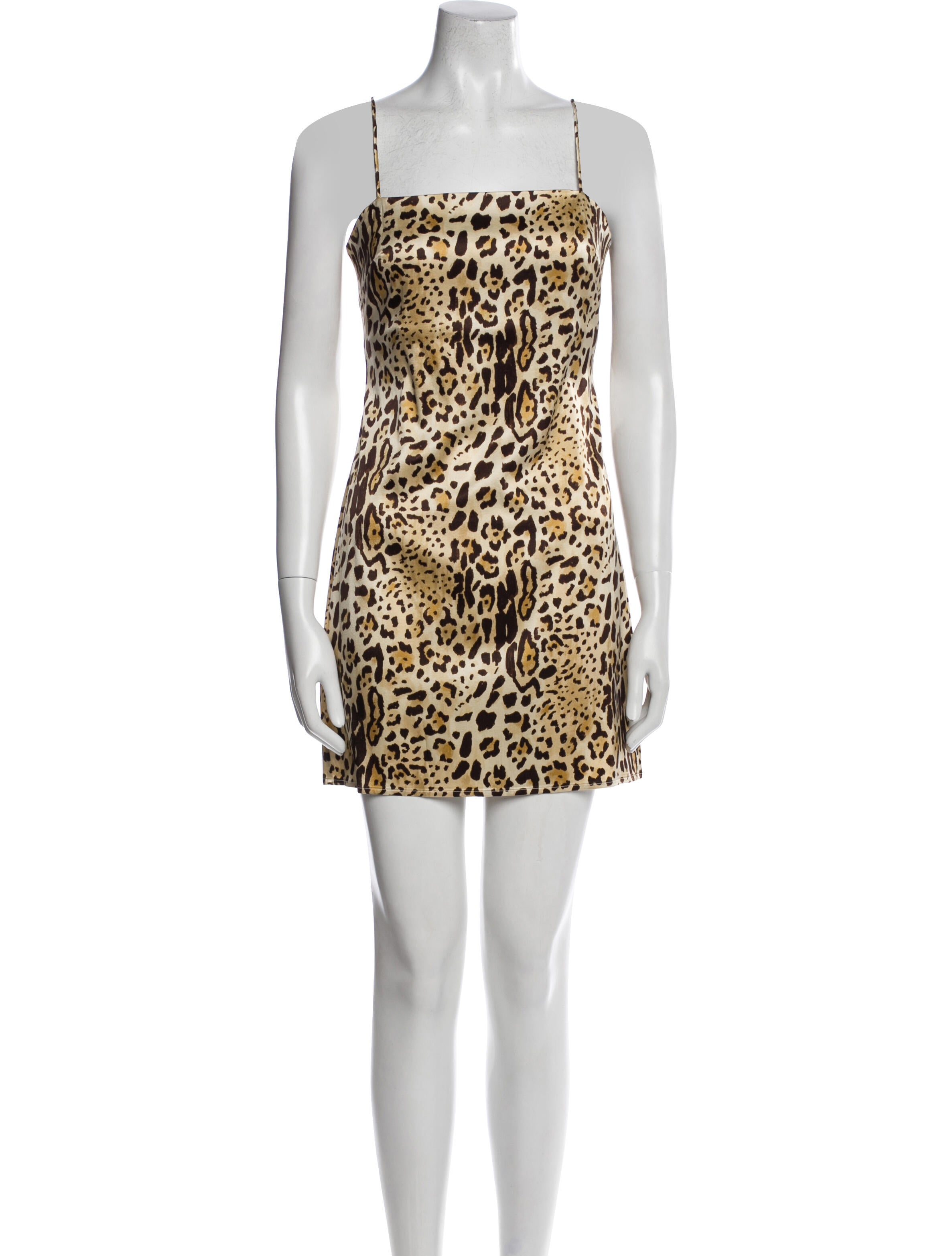 Anine Bing Silk Mini Dress