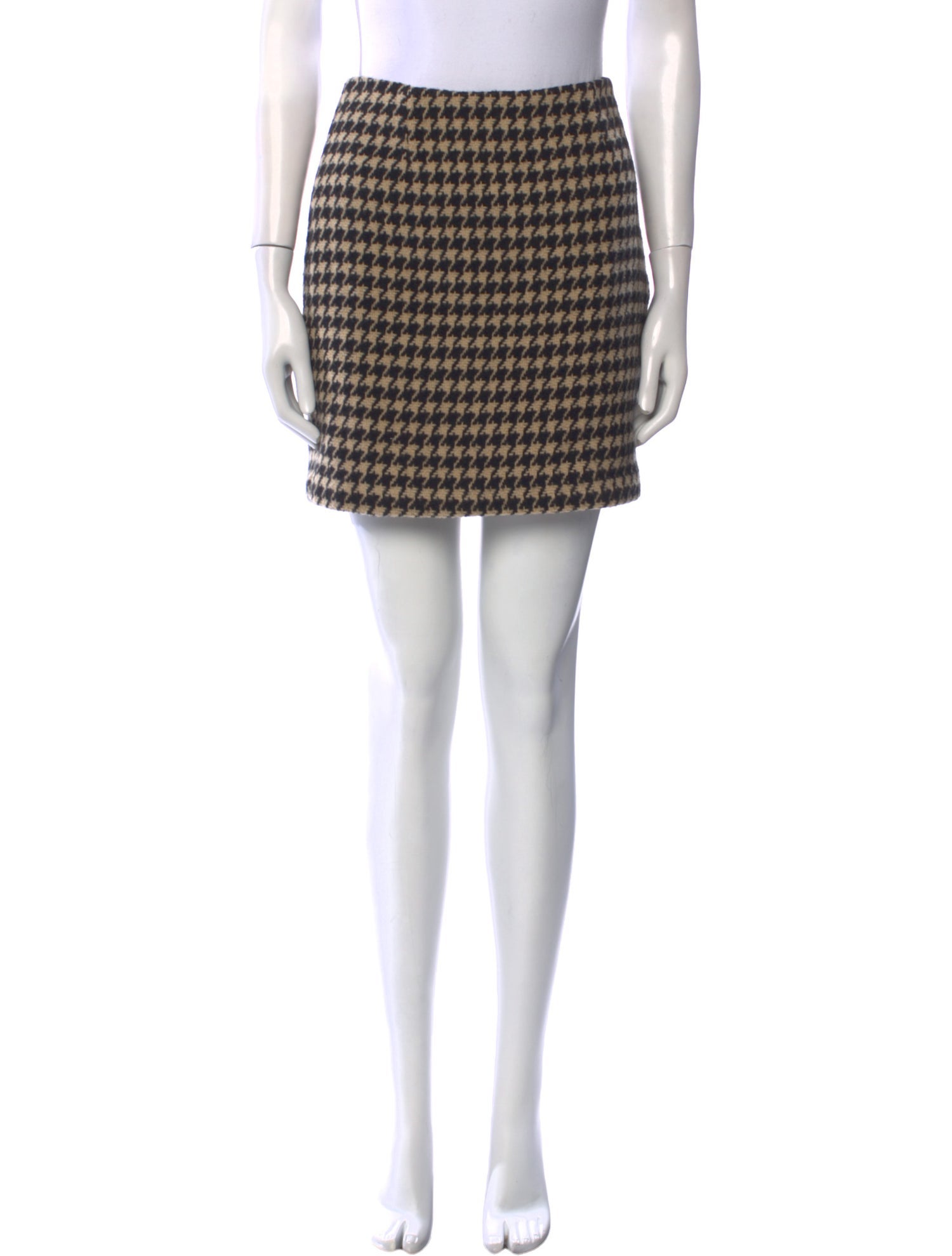 Anine Bing Wool Mini Skirt