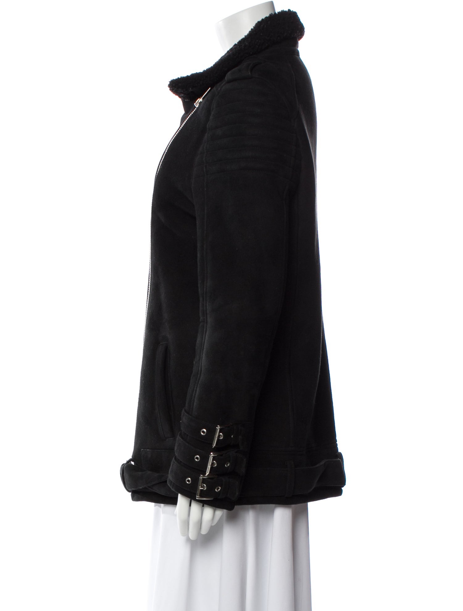 Anine Bing Shearling Fur Jacket