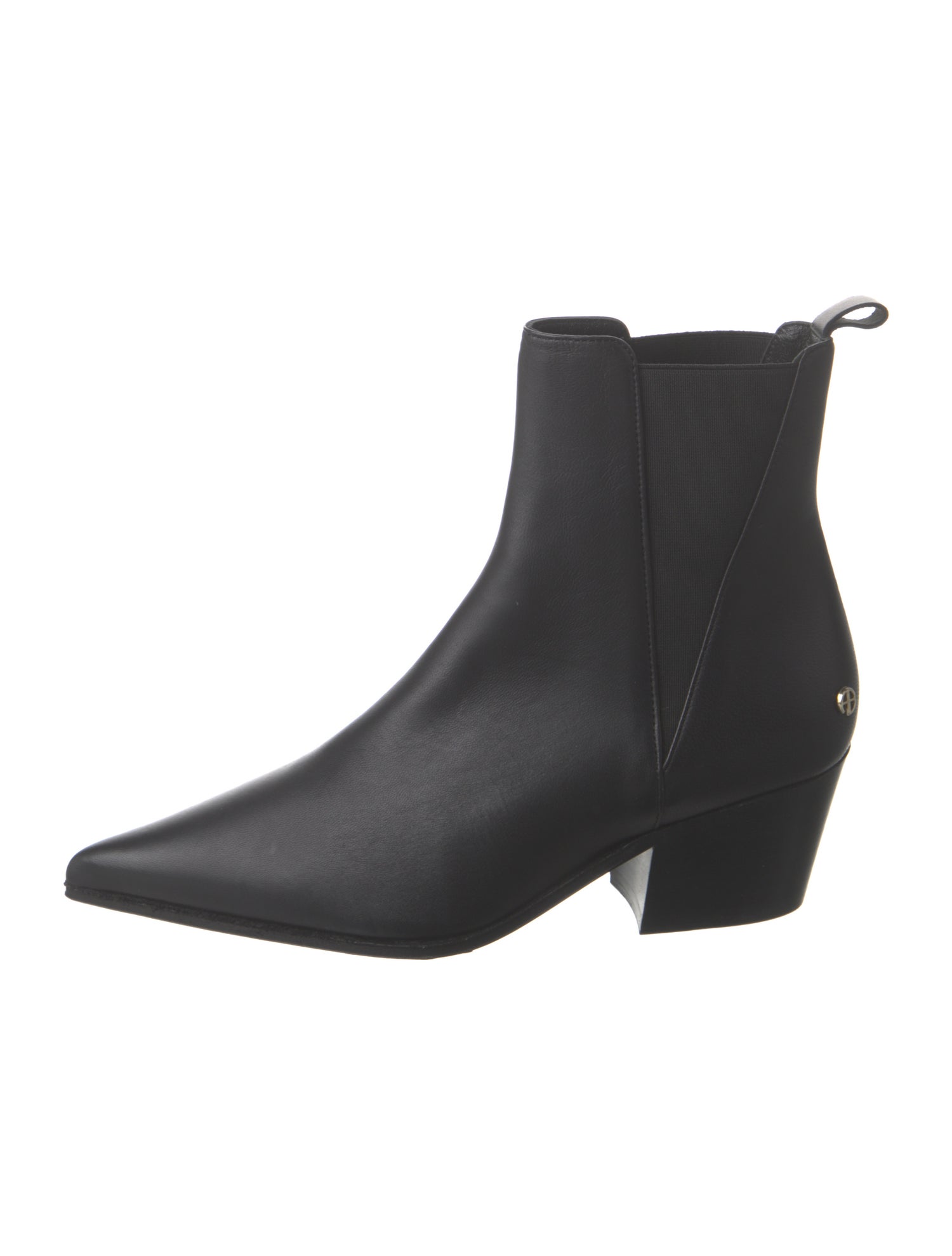 Anine Bing Leather Chelsea Boots