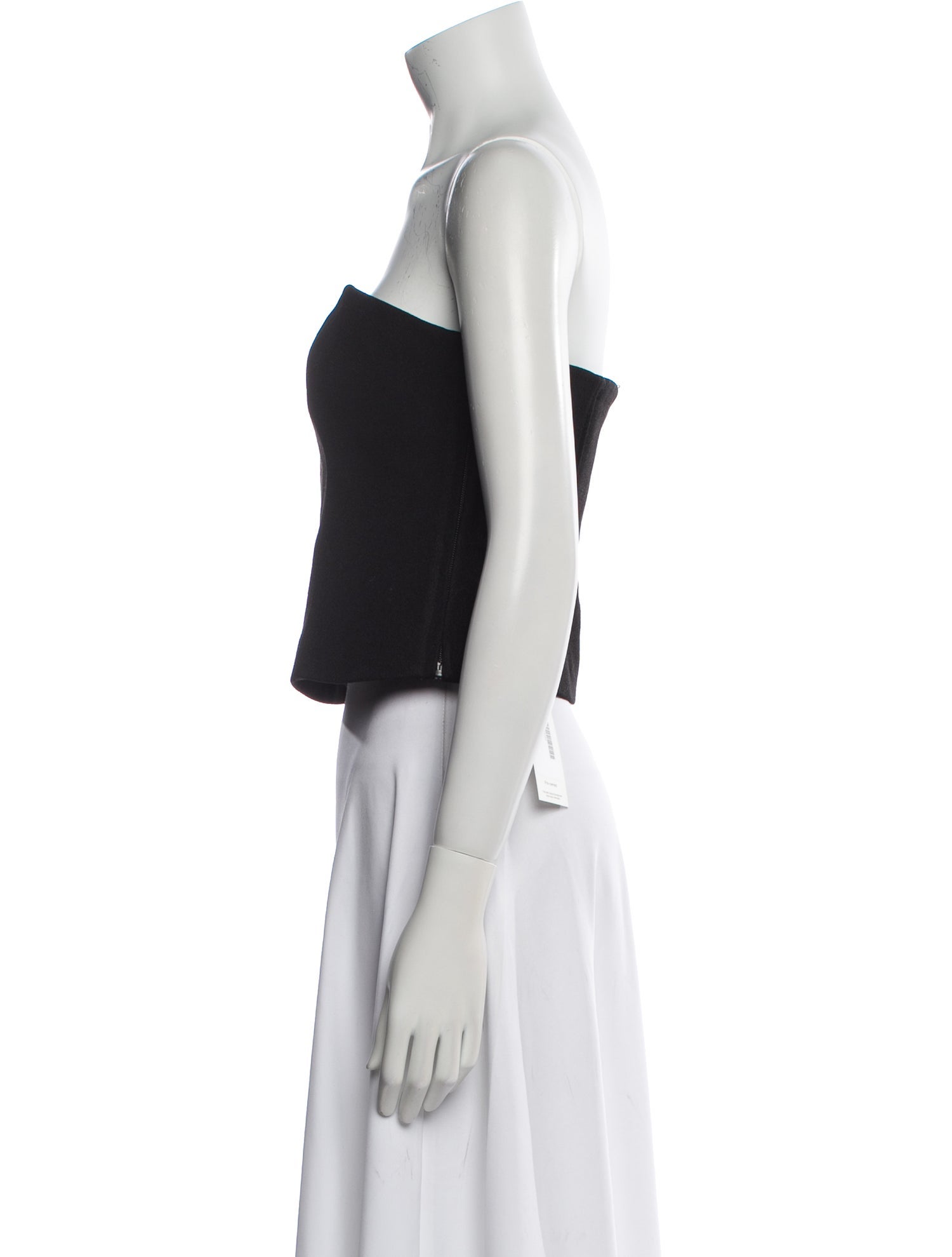 Anine Bing Strapless Crop Top