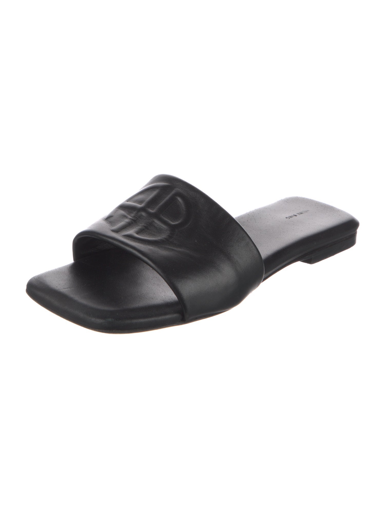 Anine Bing Leather Slides
