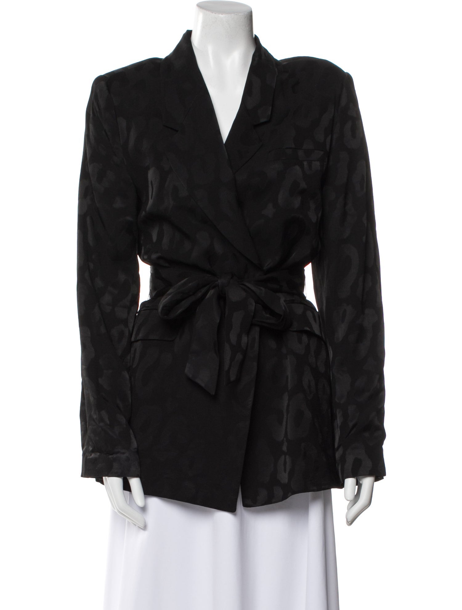 Anine Bing Floral Print Evening Jacket