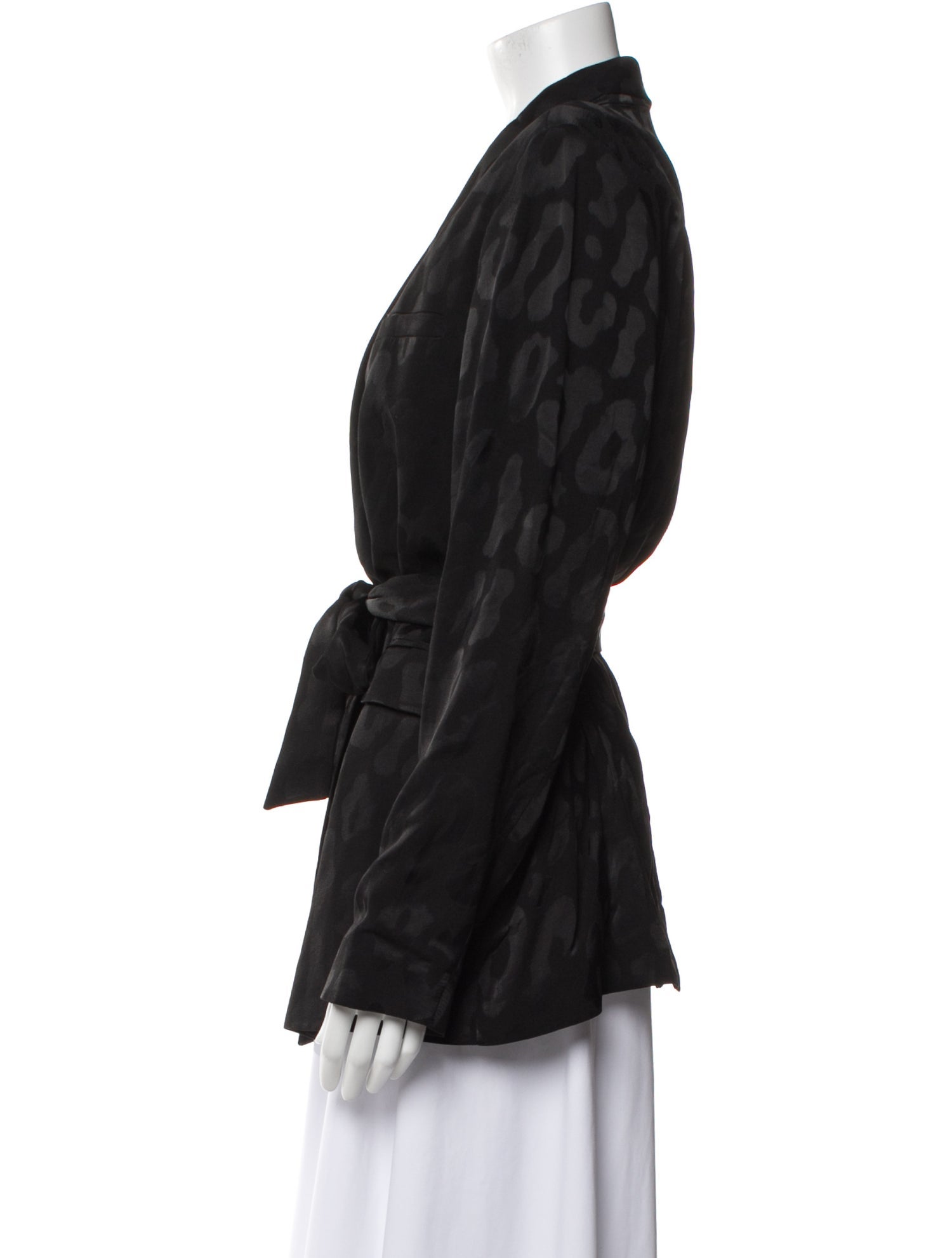 Anine Bing Floral Print Evening Jacket