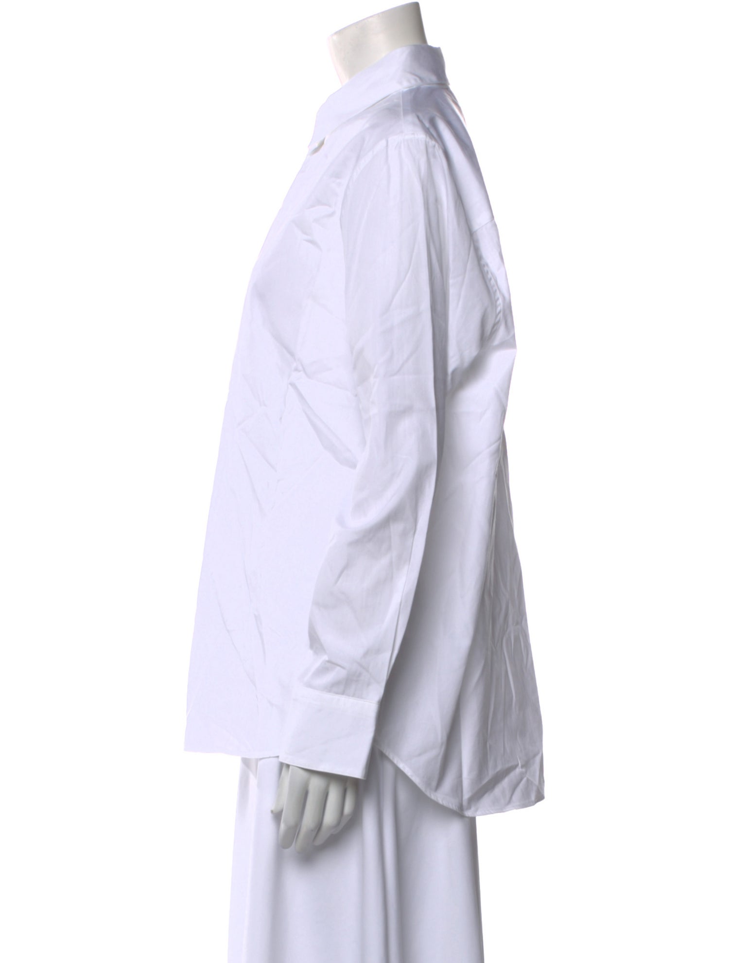 Anine Bing Long Sleeve Button-Up Top