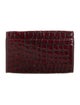 Anine Bing Patent Leather Compact Wallet