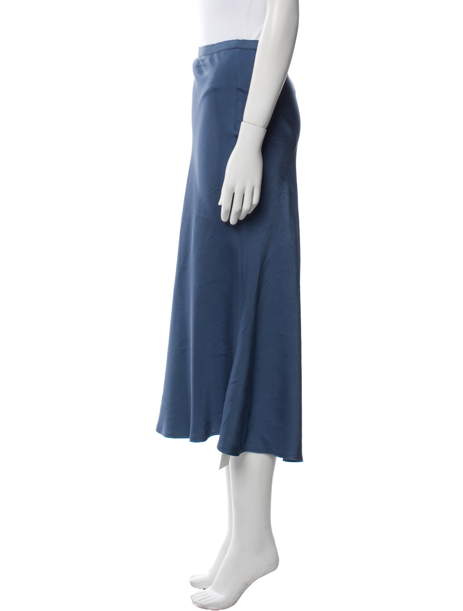 Anine Bing Silk Midi Length Skirt