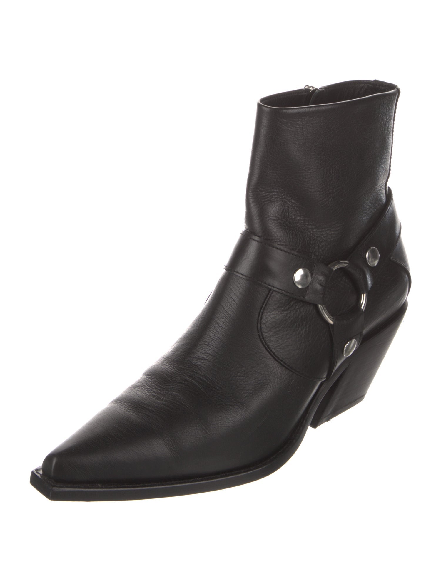 Anine Bing Leather Moto Boots