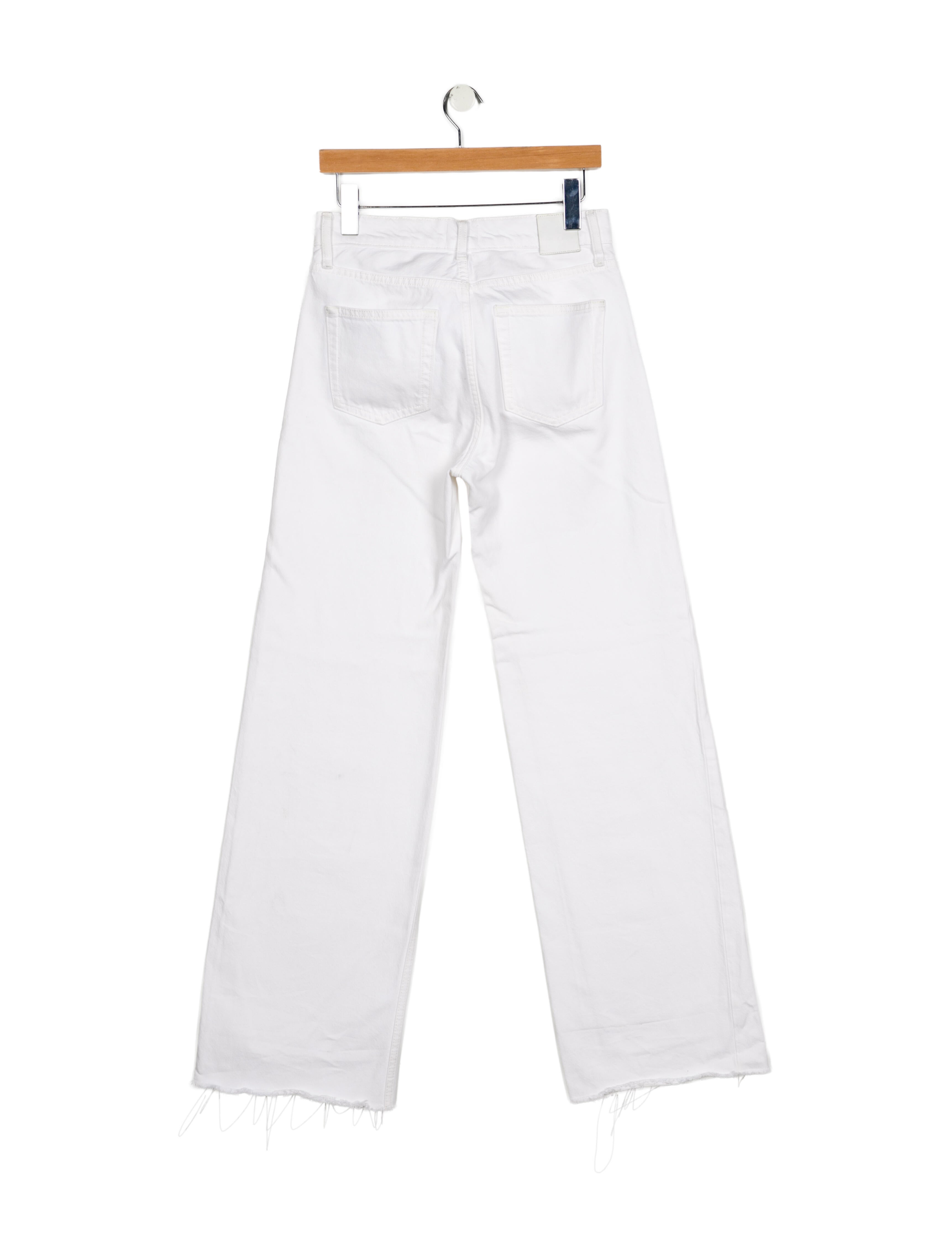 Anine Bing High-Rise Wide Leg Jeans