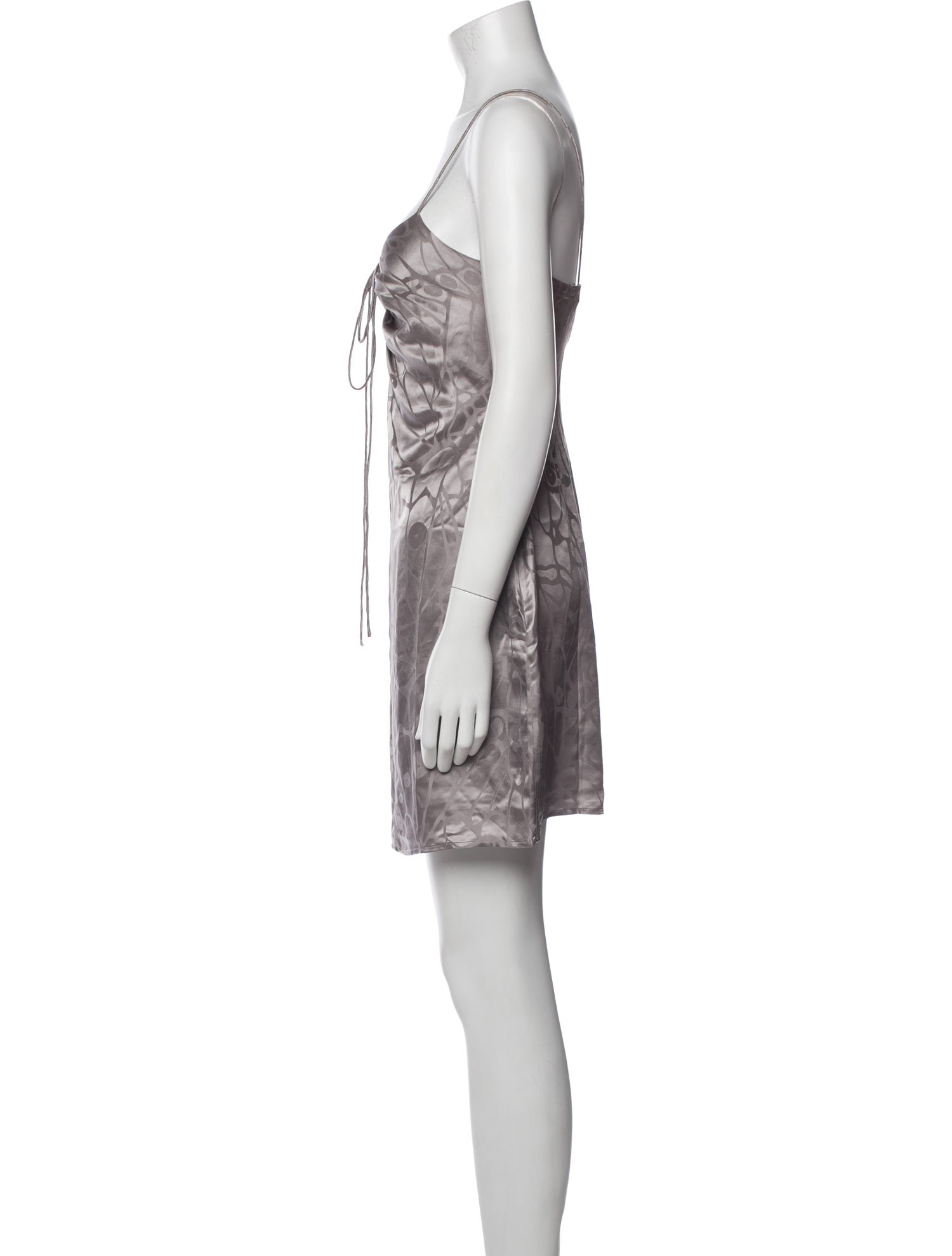 Anine Bing Silk Mini Dress