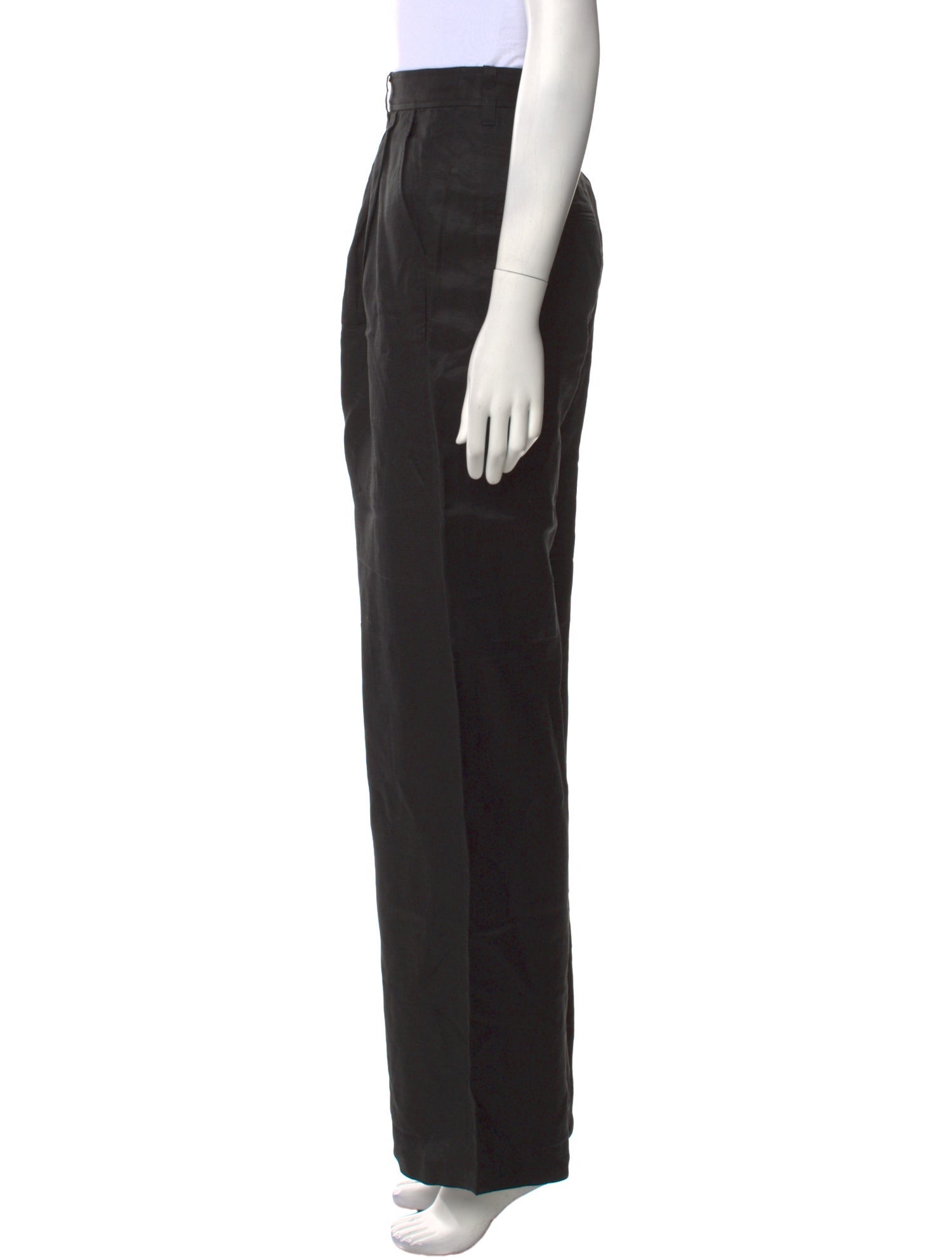 Christian Dior Vintage Wide Leg Pants - Black, 10.5