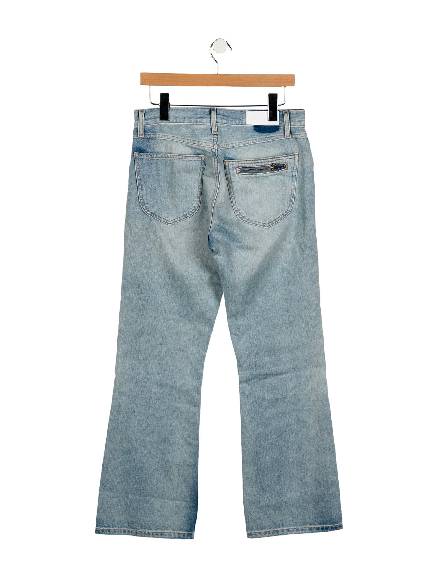 Anine Bing Mid-Rise Wide Leg Jeans