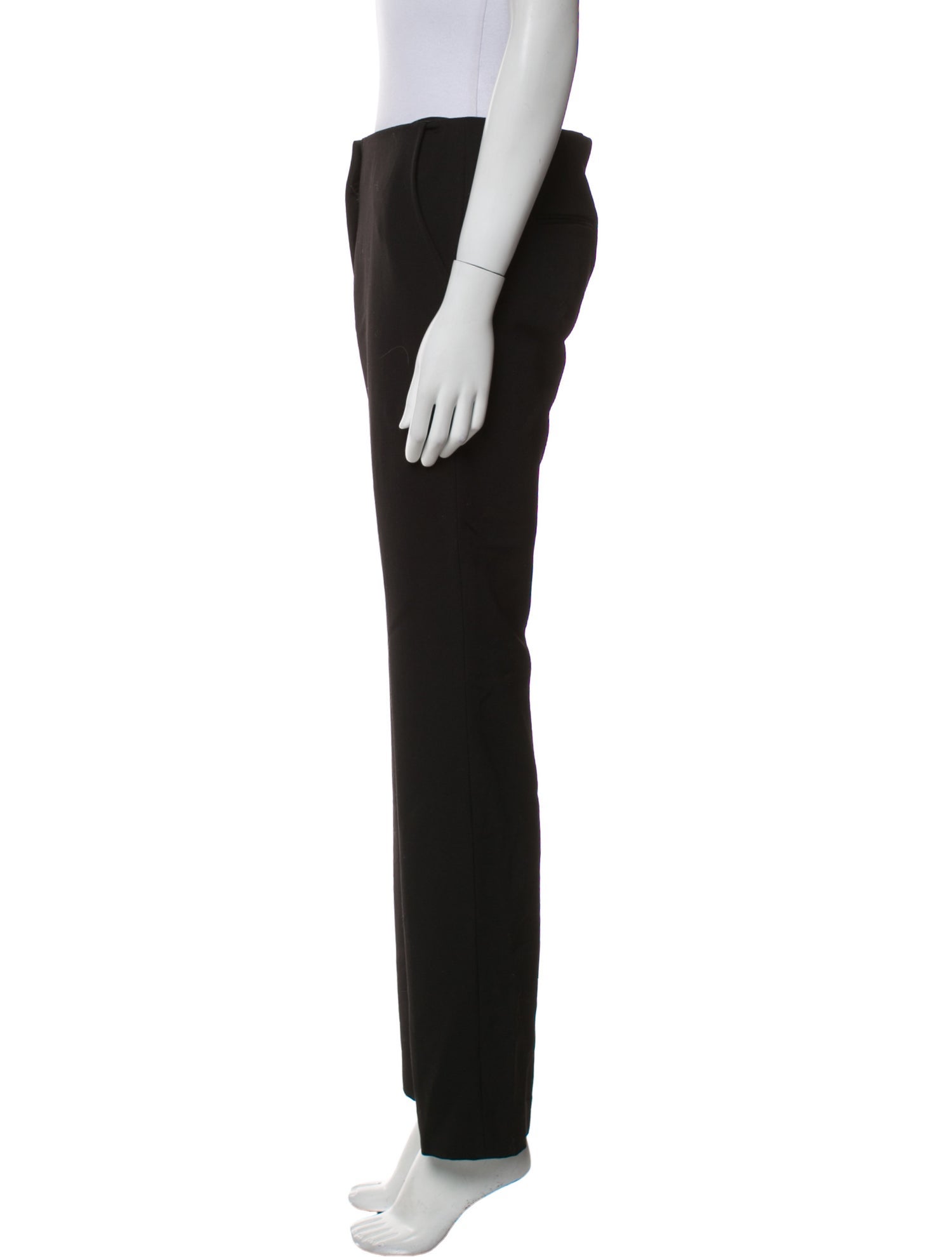 Anine Bing Wool Straight Leg Pants