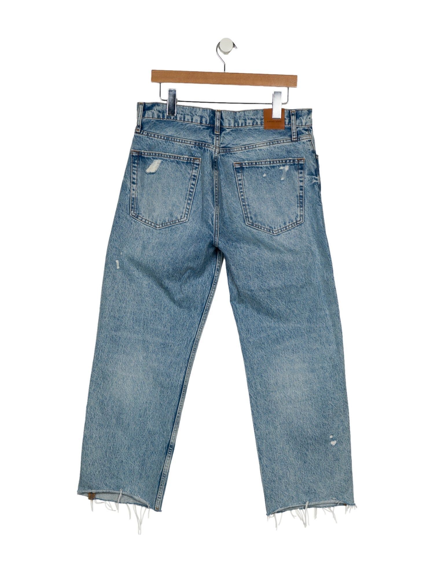 Anine Bing High-Rise Wide Leg Jeans