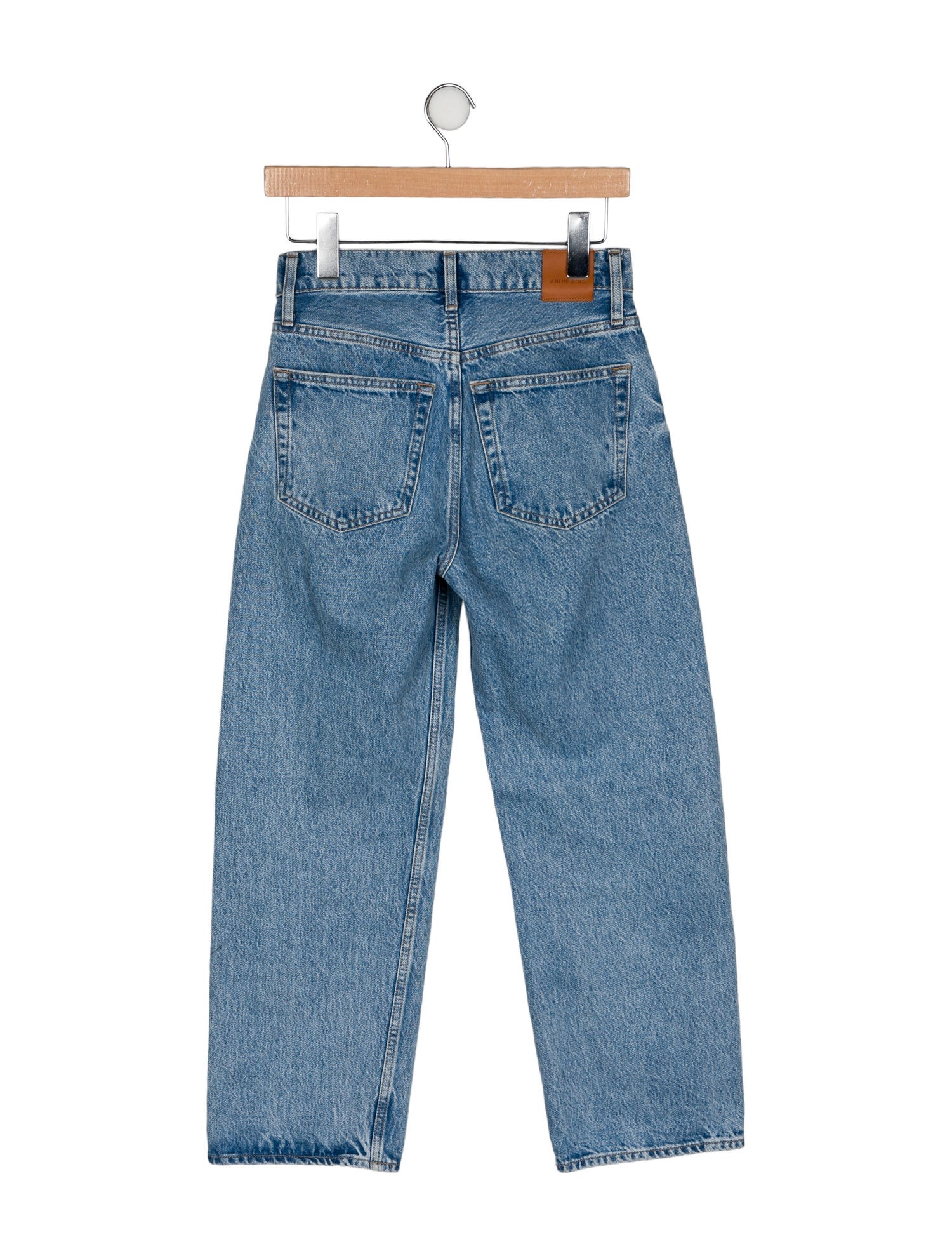 Anine Bing High-Rise Wide Leg Jeans