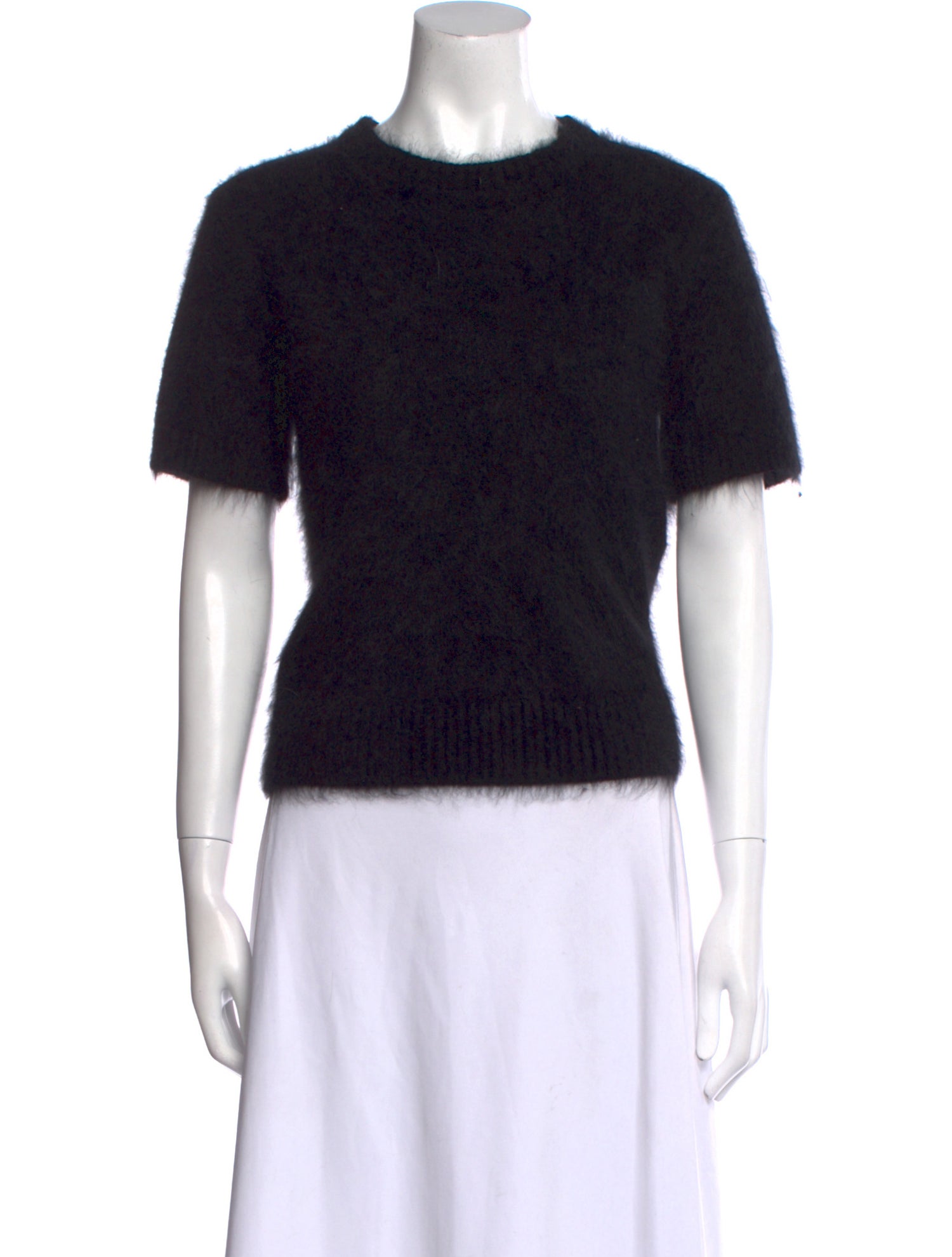 Anine Bing Crew Neck Short Sleeve Top