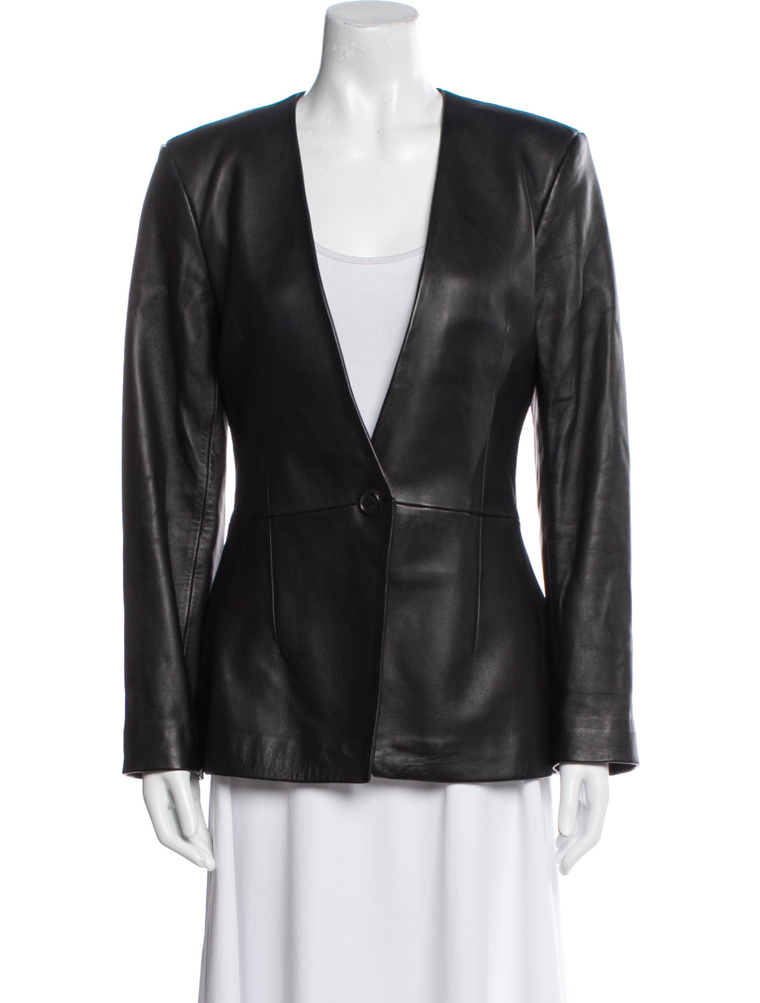 Anine Bing Leather Evening Jacket