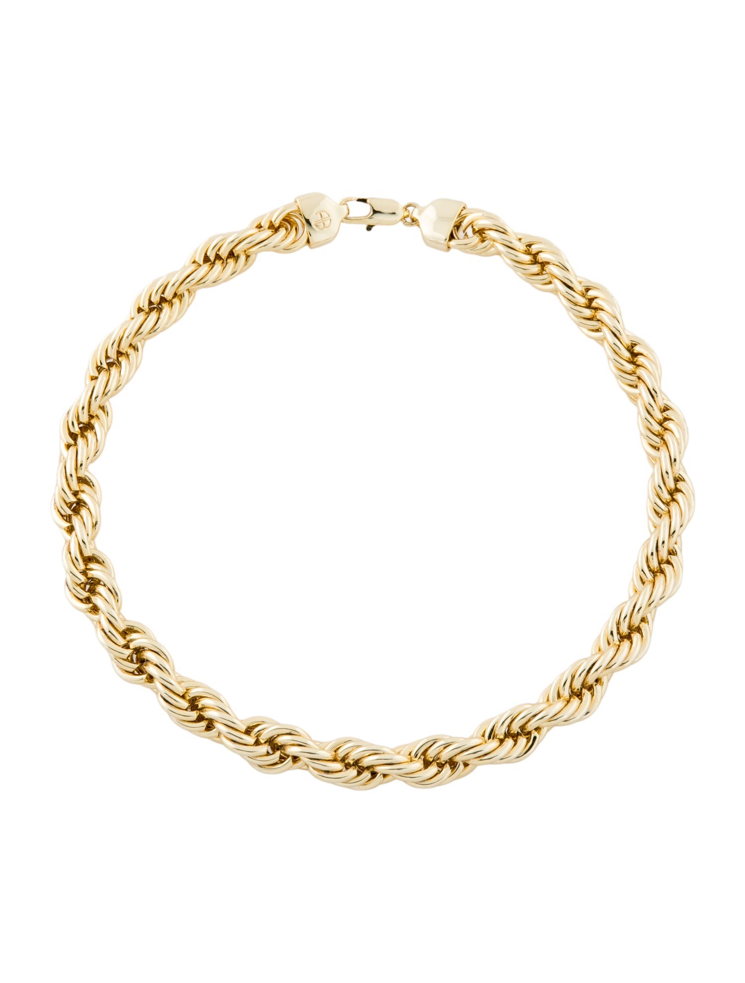 Anine Bing Rope Chain-Link Necklace