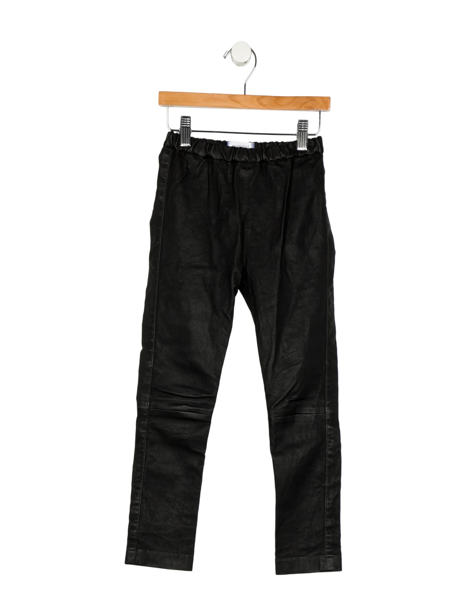 Anine Bing Toddler Girl's Leather Pants