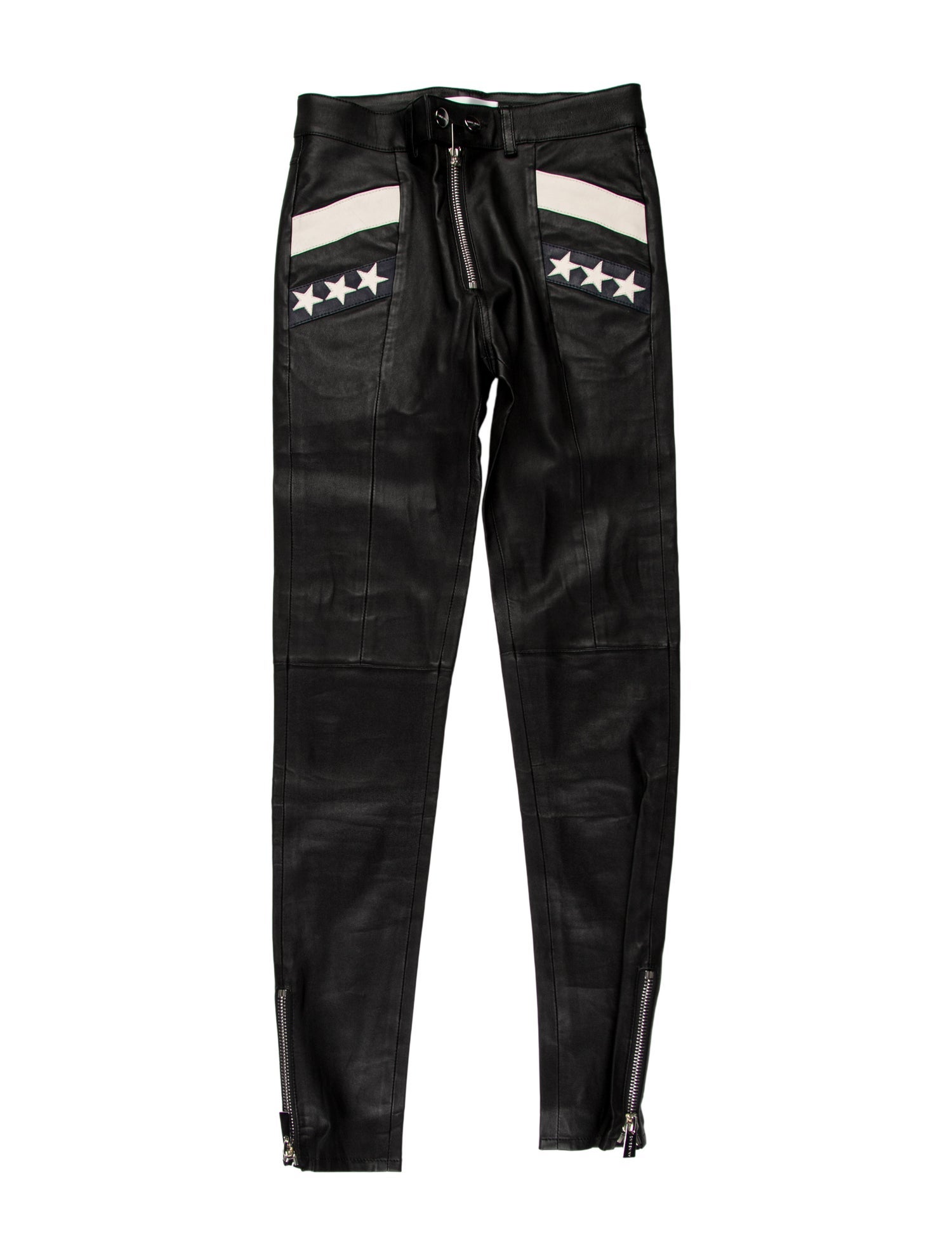 Anine Bing Leather Skinny Leg Pants