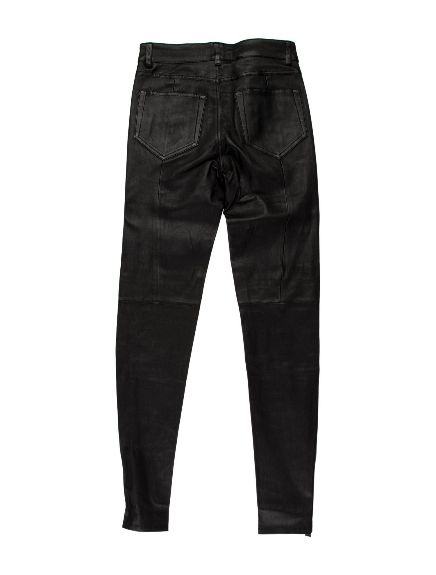 Anine Bing Leather Skinny Leg Pants