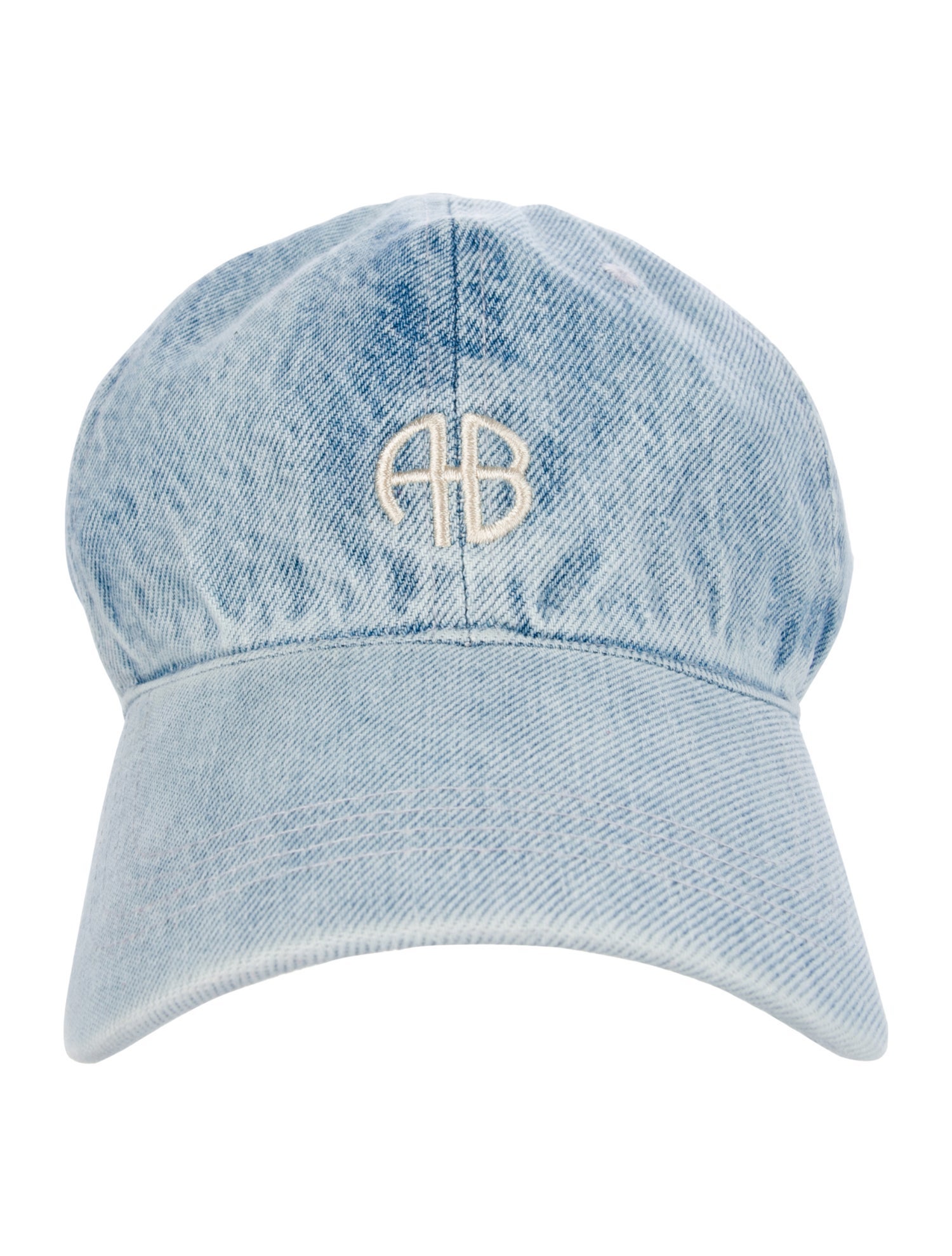 Anine Bing Cotton Embroidered Baseball Cap