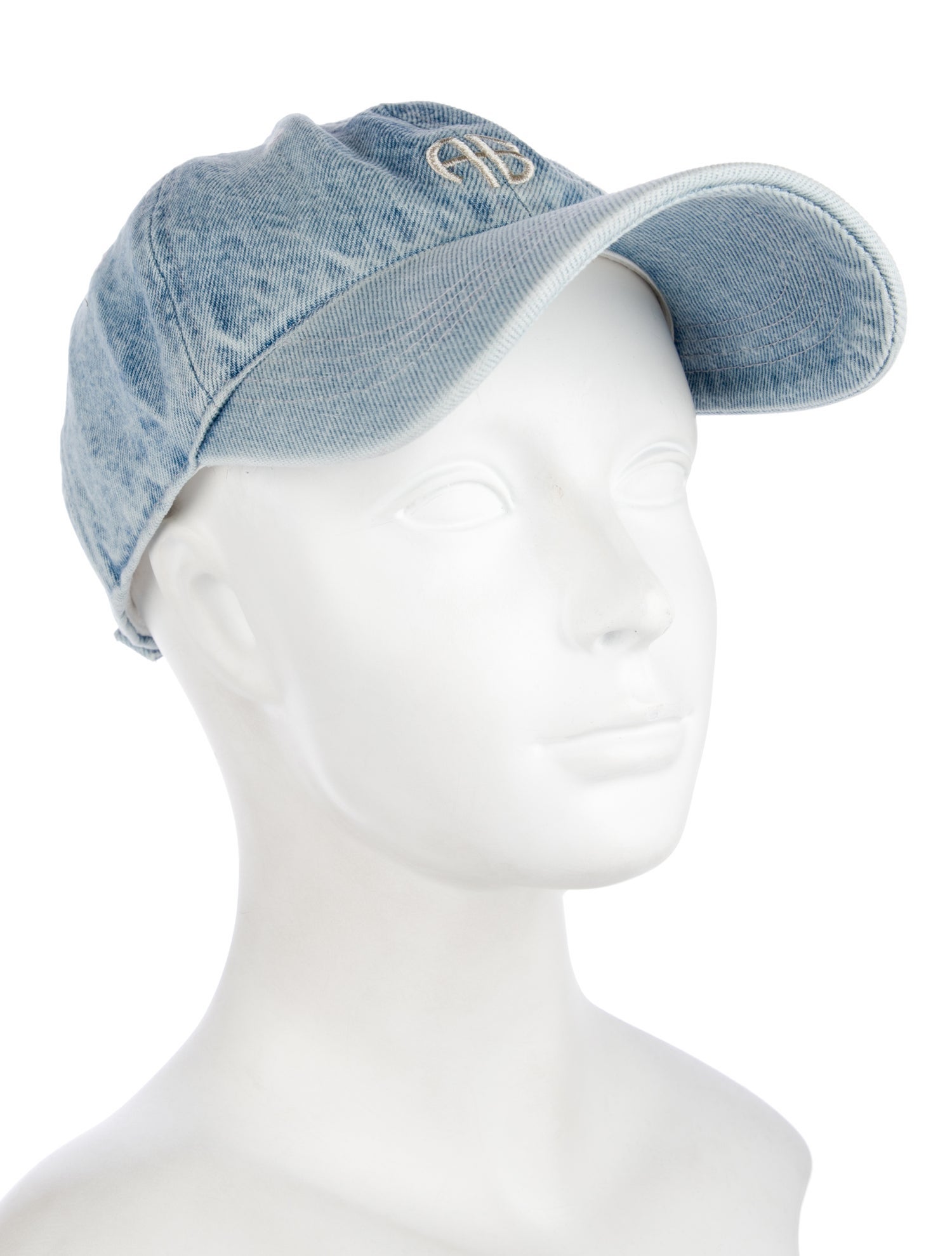 Anine Bing Cotton Embroidered Baseball Cap