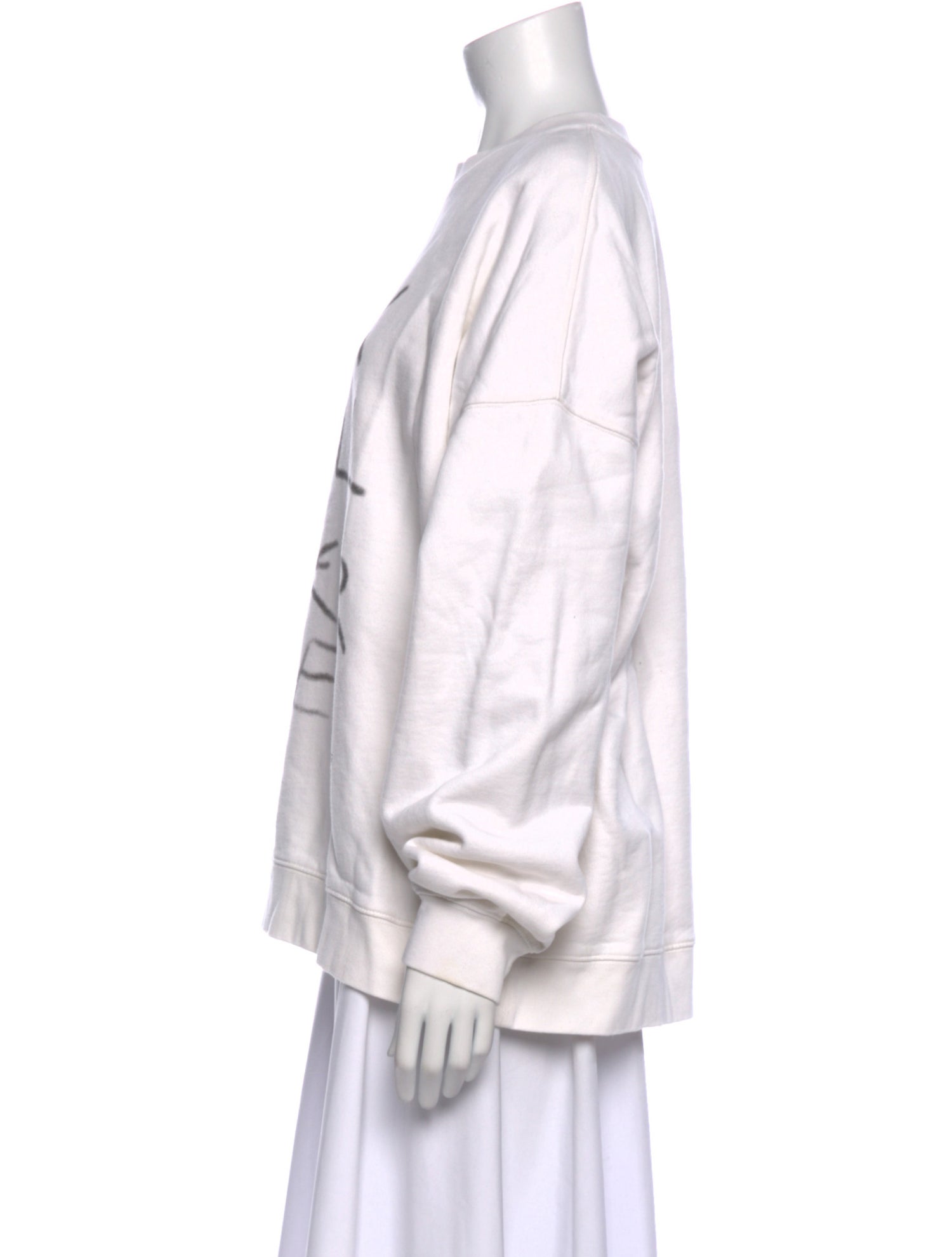 Anine Bing Graphic Print Crew Neck Sweatshirt