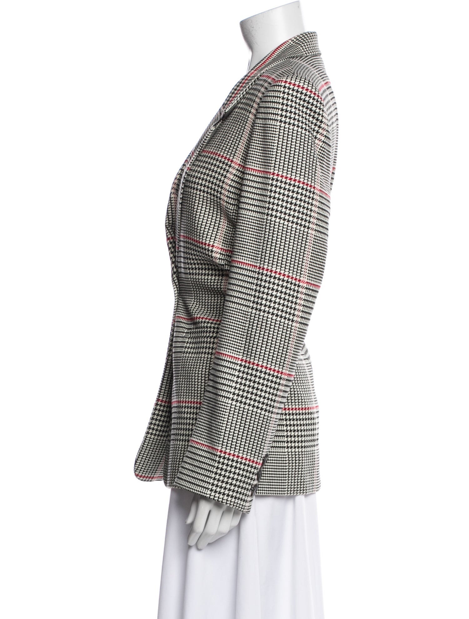 Anine Bing Plaid Print Blazer w/ Tags