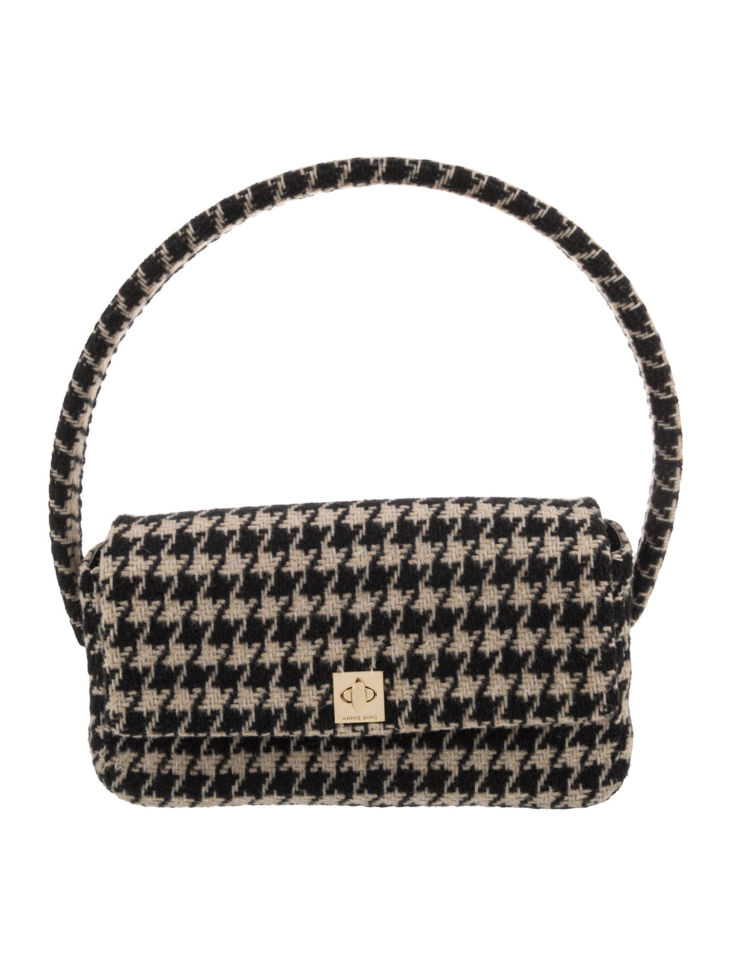 Anine Bing Wool Shoulder Bag