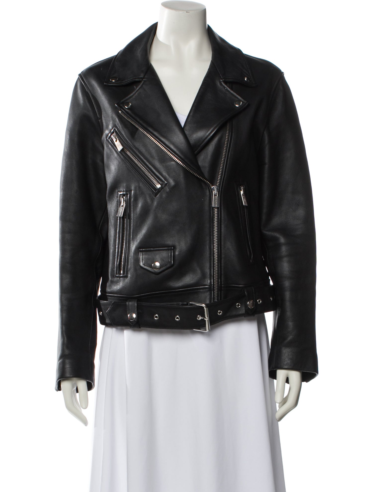 Anine Bing Leather Biker Jacket